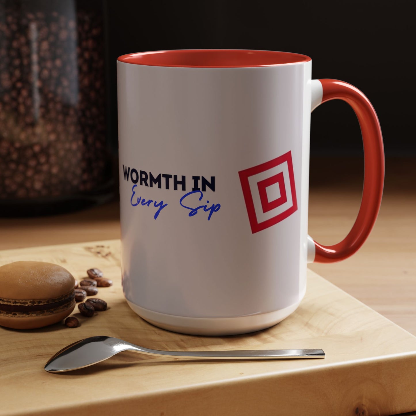 Accent Coffee Mug (11, 15oz)_ N2 Series ACMUG PT2WW003_ Limited Edition Mug by WesternWaves
