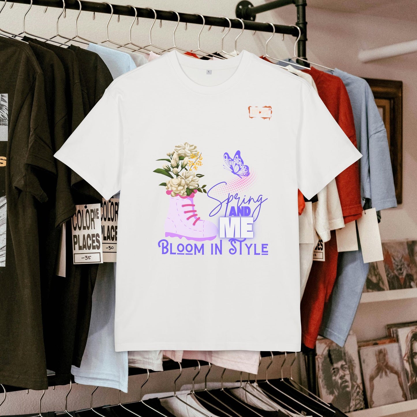 Unisex Oversized Tee_ N5+ Series USOSTEE PT2WW001_ Limited Edition by WesternWaves: