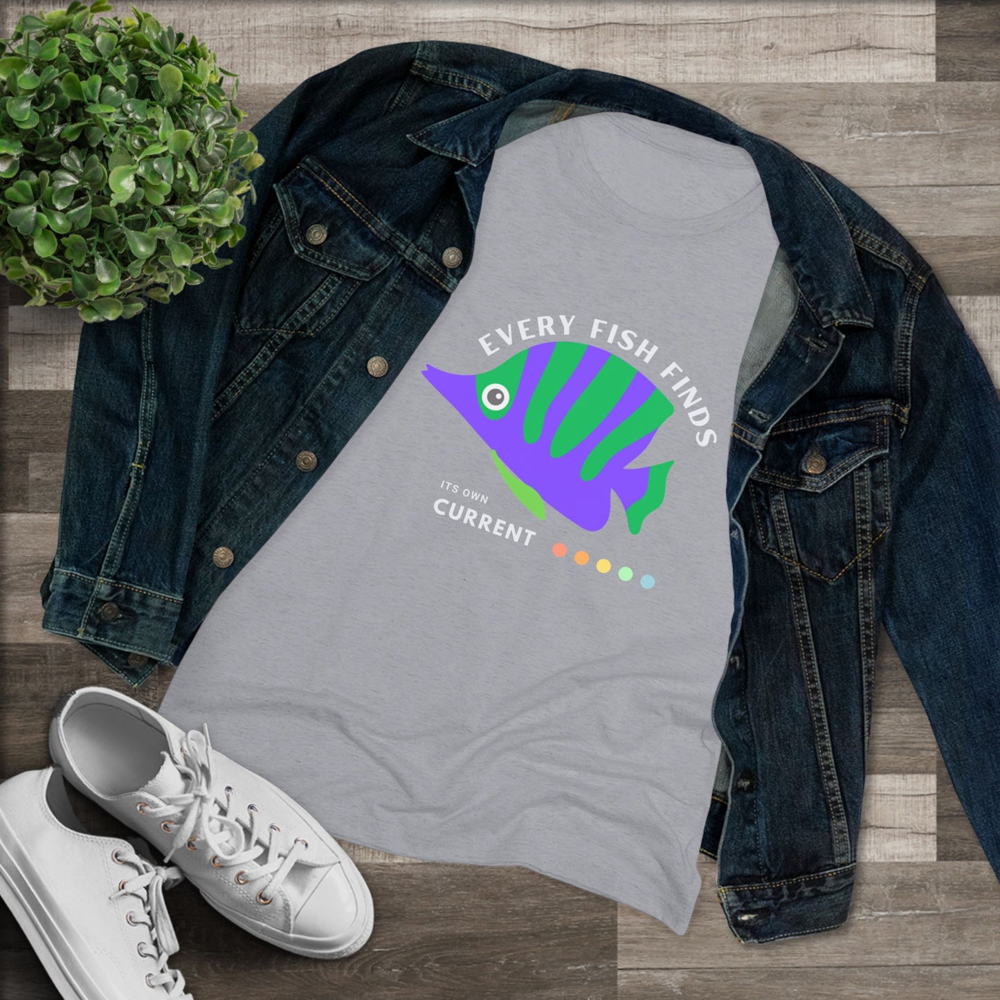Women's Triblend Tee_ N3+ Series WTBT PT2WV002_ Limited Edition Designer Tee by SPW of WesternWaves