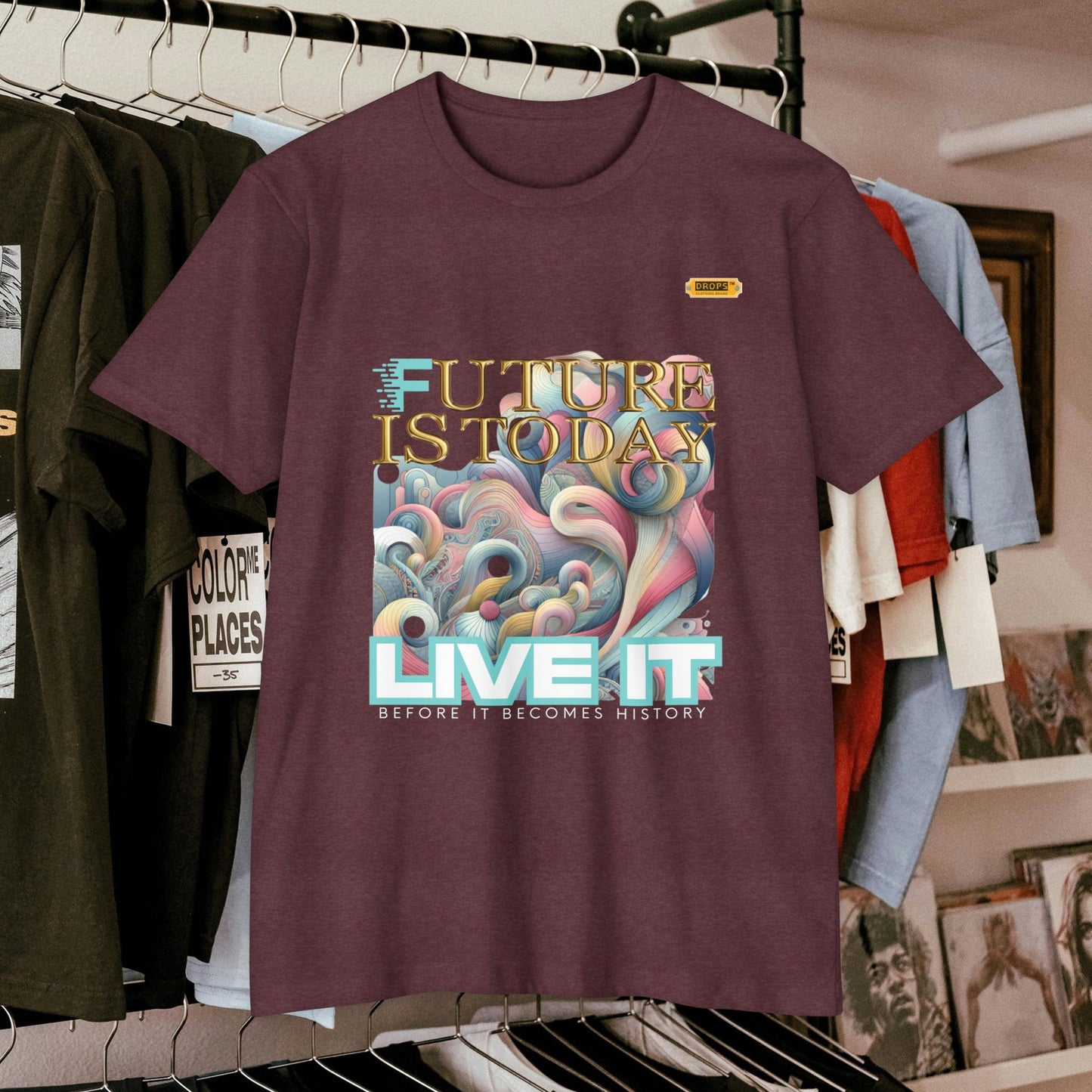 Unisex CVC Jersey T-shirt_ 16 June 2025_ Limited Edition Casual Fashion by WesternWaves: