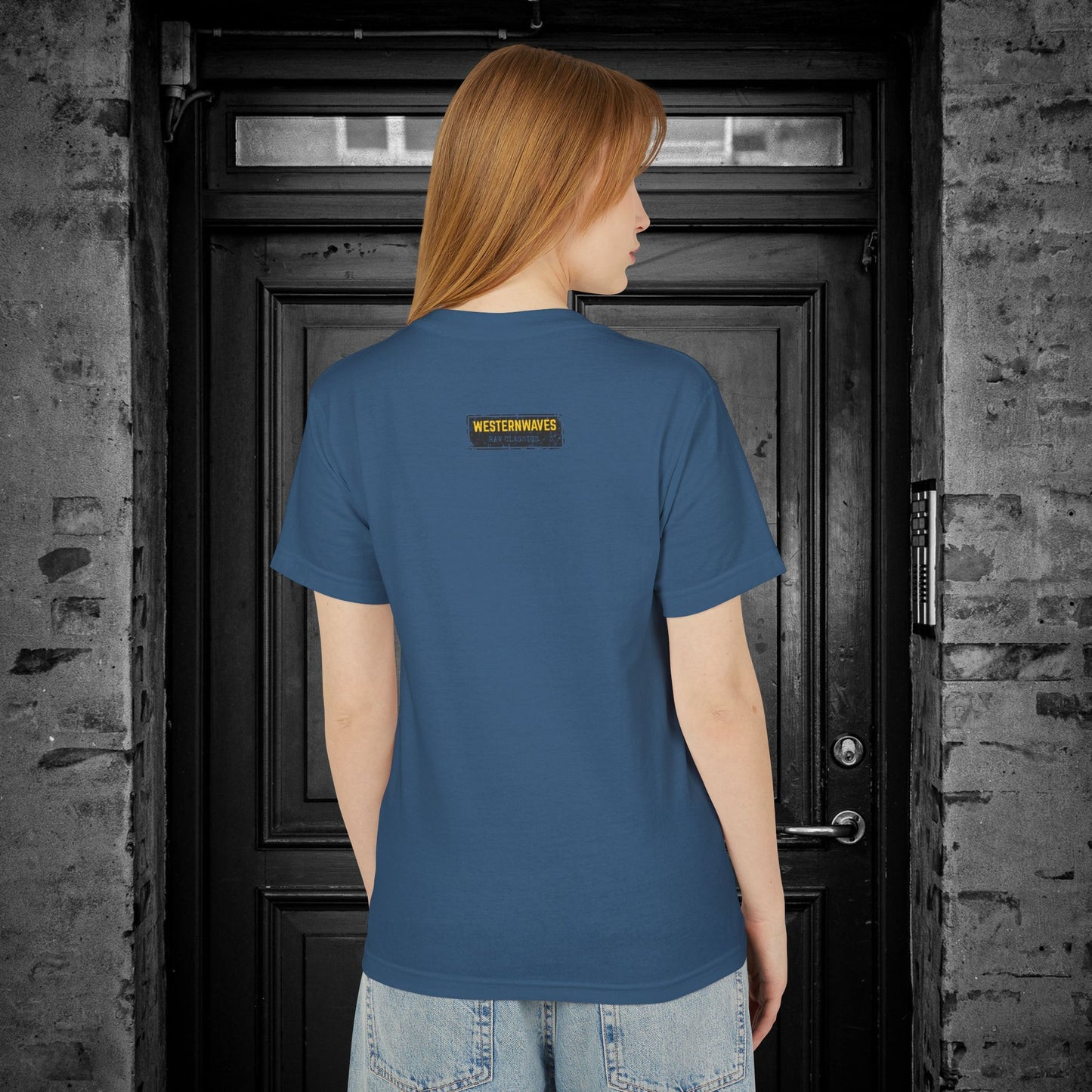 Unisex Garment-Dyed Heavyweight Cotton Tee_ N2 Series USGDHWCTEE PT2WW002_ Limited Edition Statement of Style by WesternWaves: