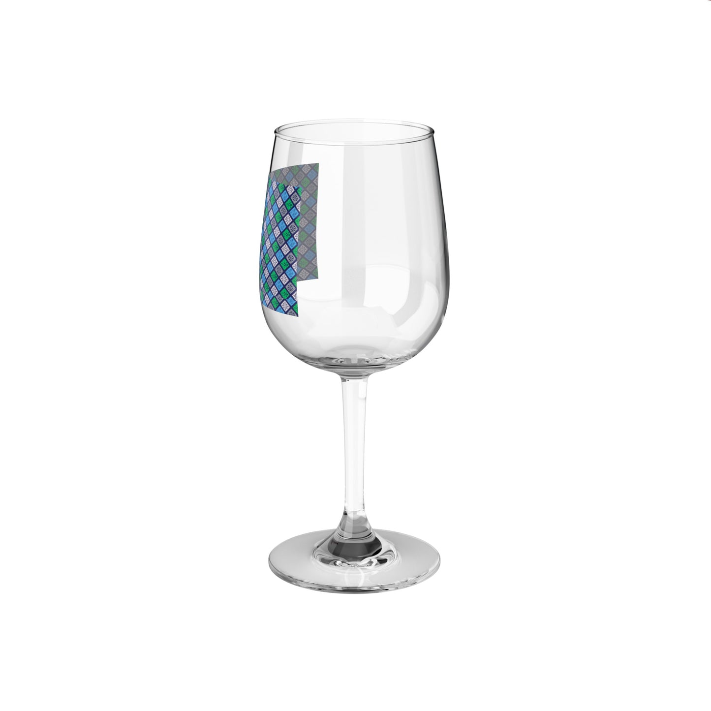 Wine Glass 12oz – N+ Series SPW WG12OZ PT2WW014_ Limited Edition Treat by WesternWaves