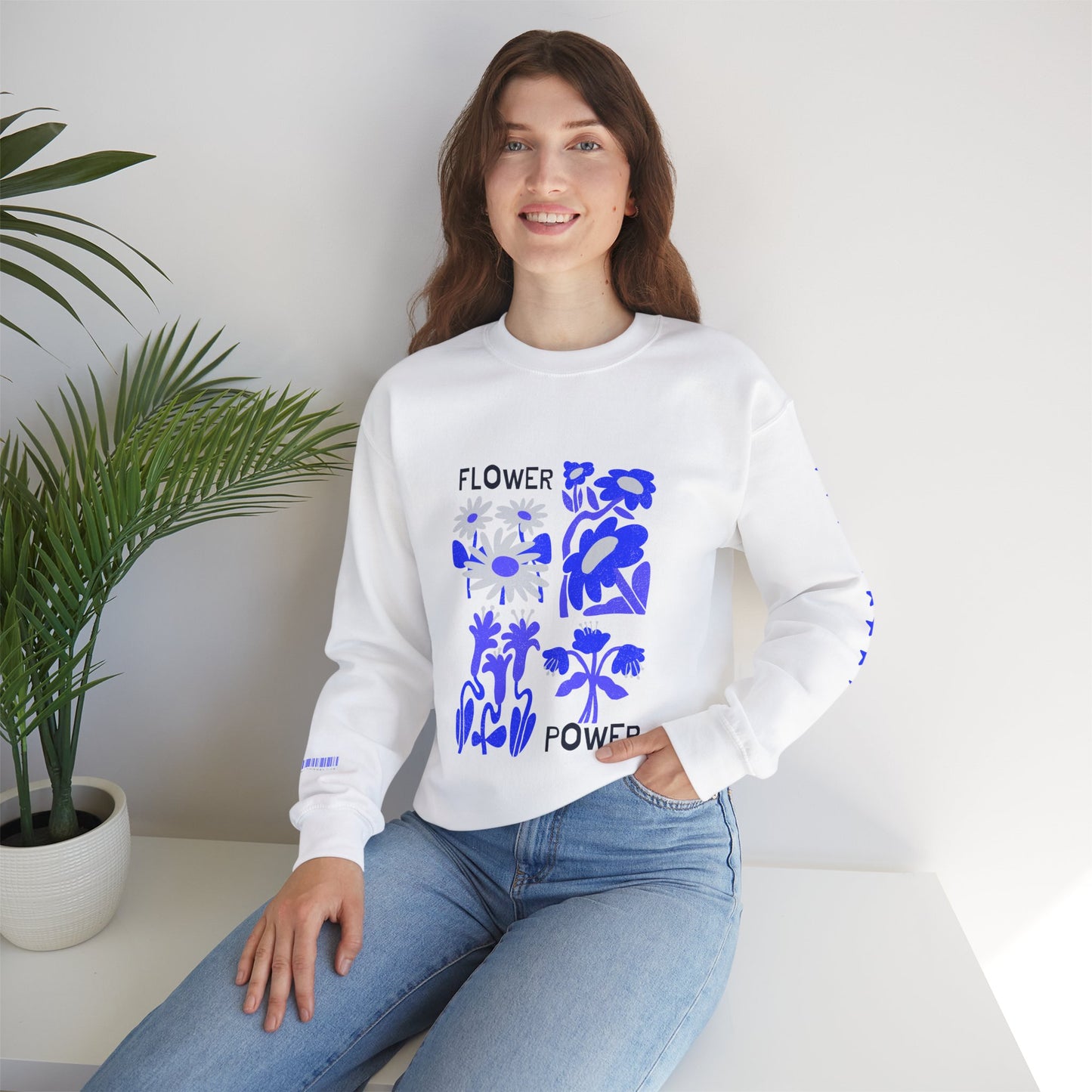 Unisex Heavy Blend™ Crewneck Sweatshirt_ N3+ Series UHBCSS PT2WW030_ Limited Edition Pure Luxury By WesternWaves:
