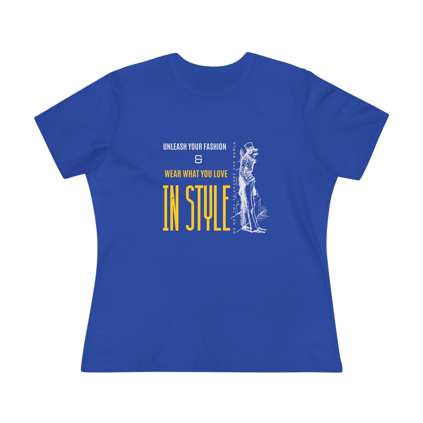 Women's Cotton Tee_ N2+ Series WCTEE PT2WW002_ Cozy Comfort Limited Edition by WesternWaves: