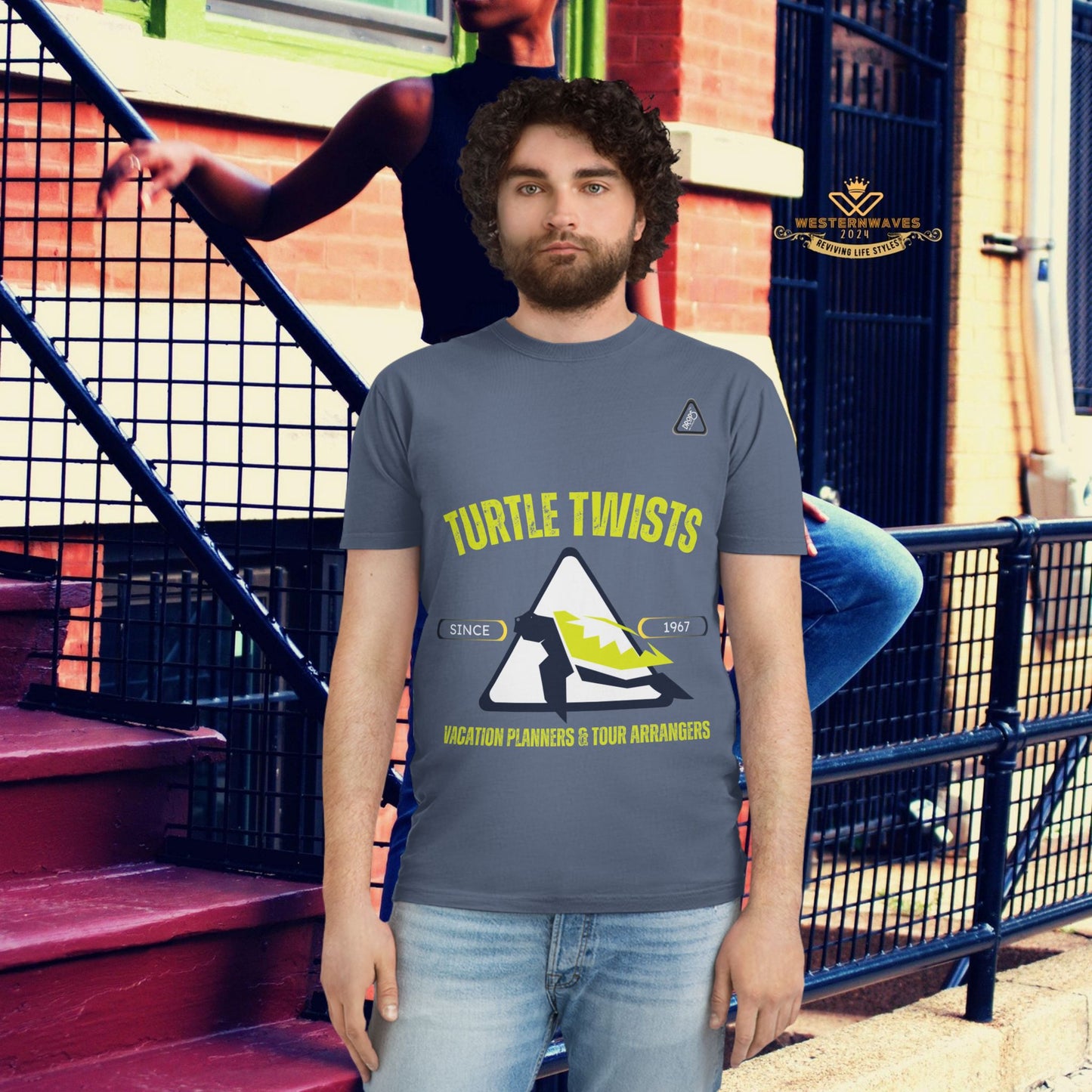 Unisex Faded T-Shirt - Turtle Twists Vacation Planners Graphic Tee_ 06 May 2025_ 001