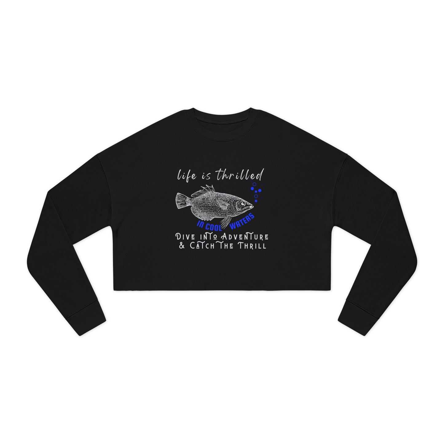 Women's Cropped Sweatshirt_ N3+ Series WCSS PT2WW003_ Limited Edition Utmost Comfort by WesternWaves: