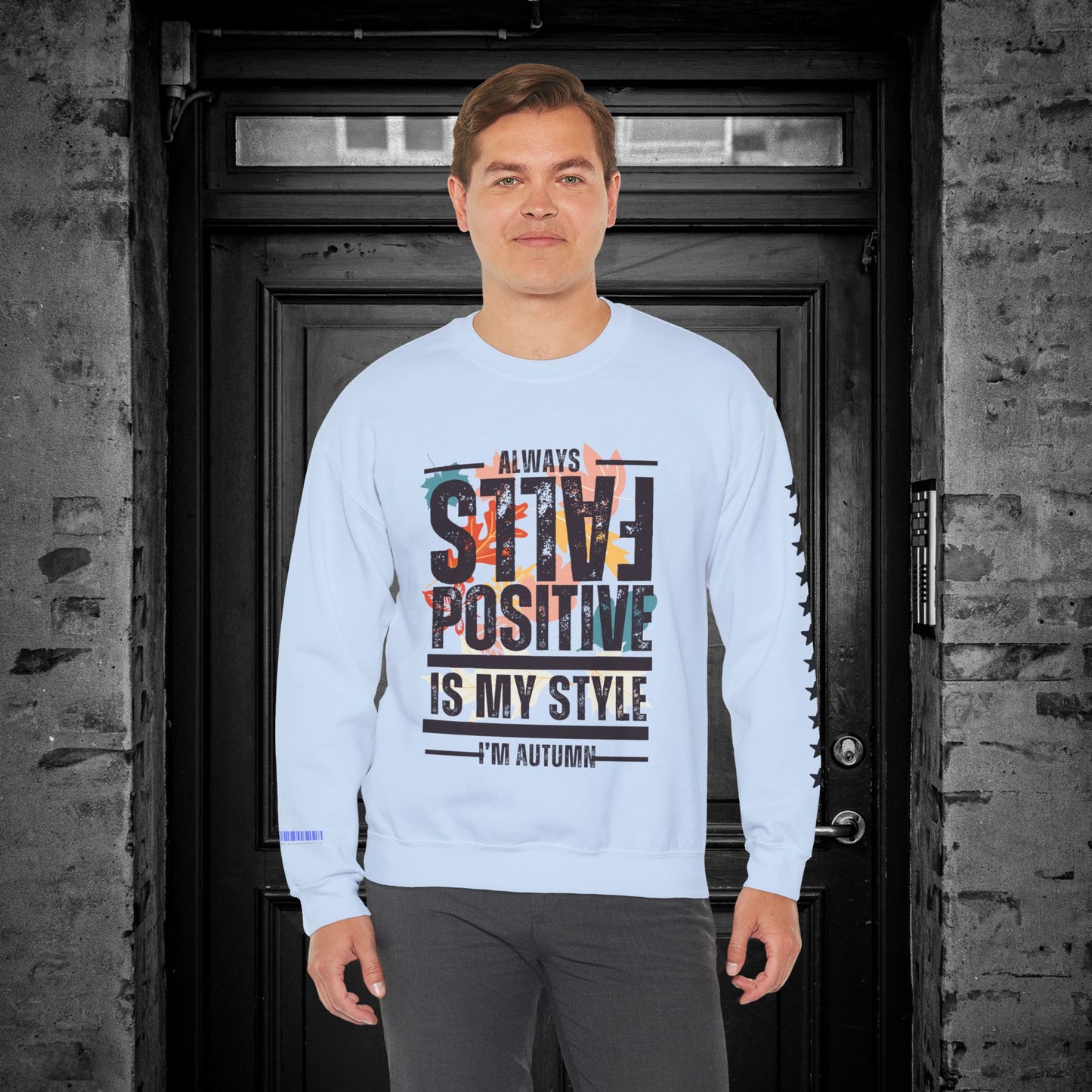 Unisex Heavy Blend™ Crewneck Sweatshirt_ N2+ Series UHBCSS PT2WW027_ Limited Edition Pure Luxury By WesternWaves: