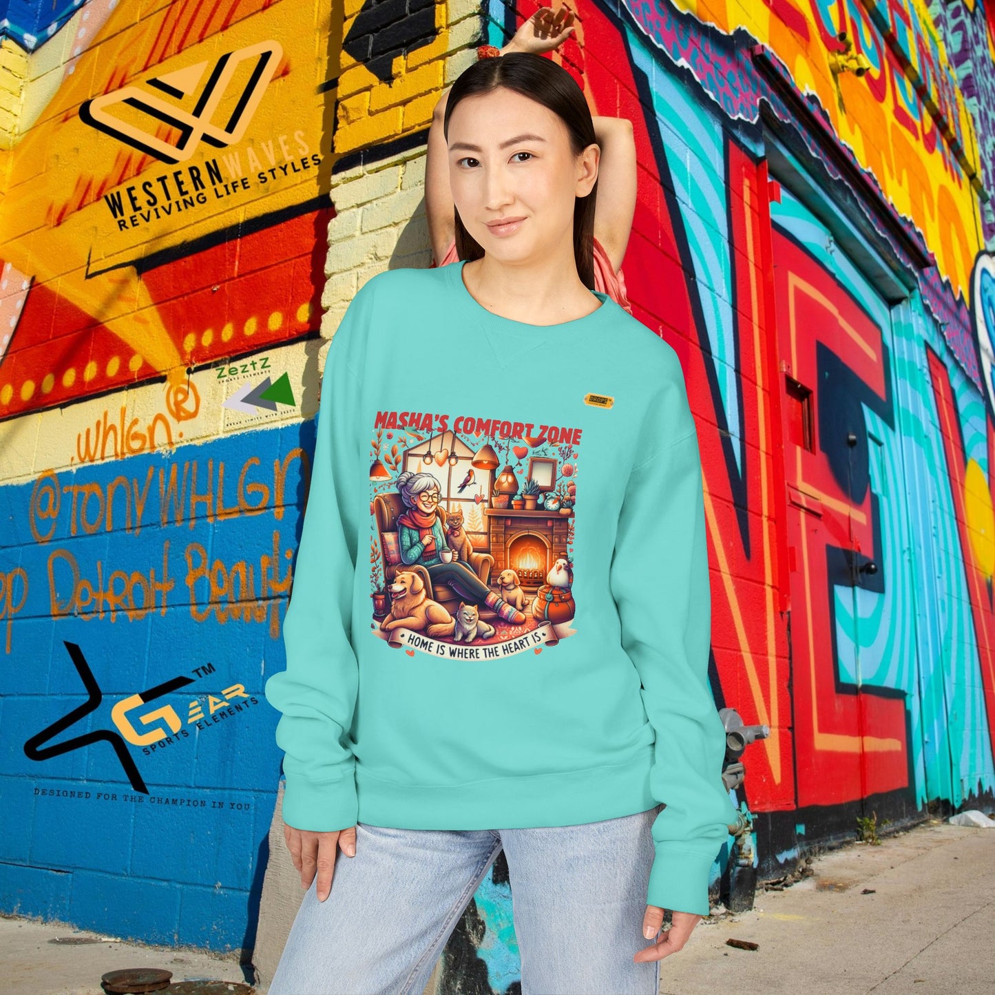 Crewneck Sweatshirt_ N7* Series CNSS PT2WW001_ Limited Edition Gift for Her, by WesternWaves: