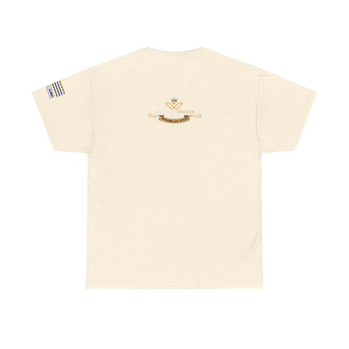 Unisex Heavy Cotton Tee_ Crafted from premium 100% cotton_ N+ Series UHCT PT2WV003_ Limited Edition by WesternWaves: