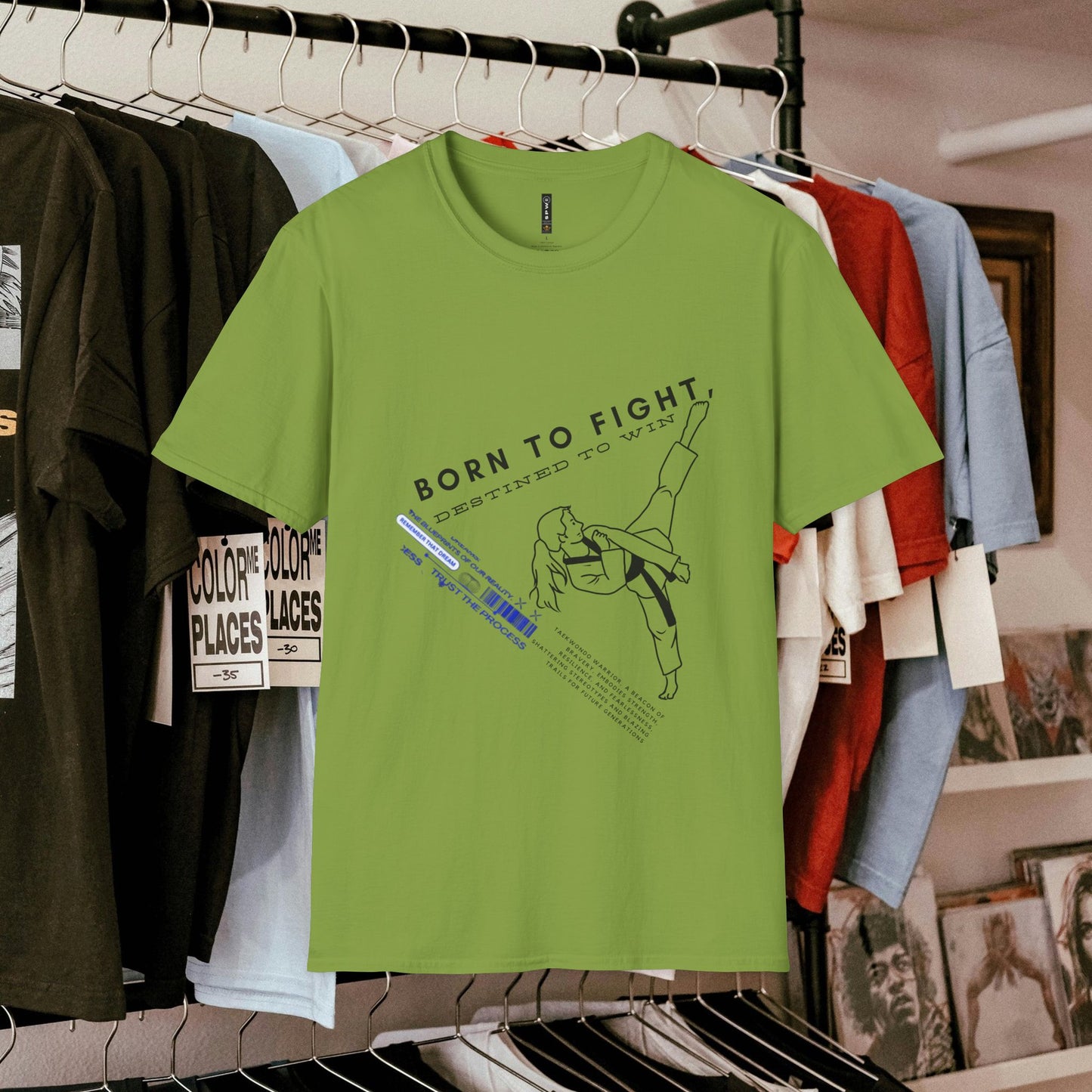 Unisex Softstyle T-Shirt_ N3+ Series USSTS FT2WW004_ Limited Edition by WesternWaves: