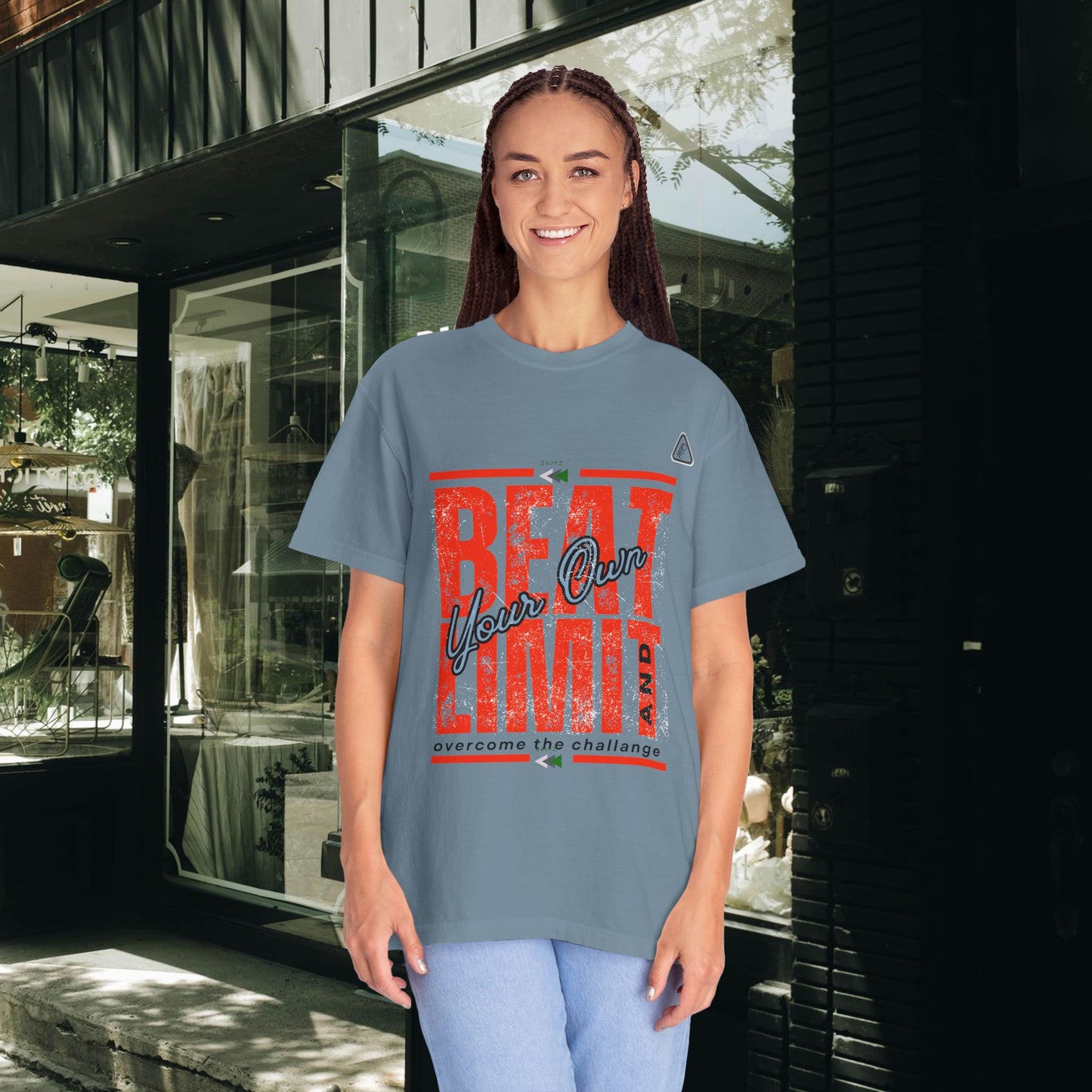 Unisex Garment-Dyed T-shirt_ N2 Series USGDTS PT2WW002_ Comfort Colors 1717_ WesternWaves Limited Edition: