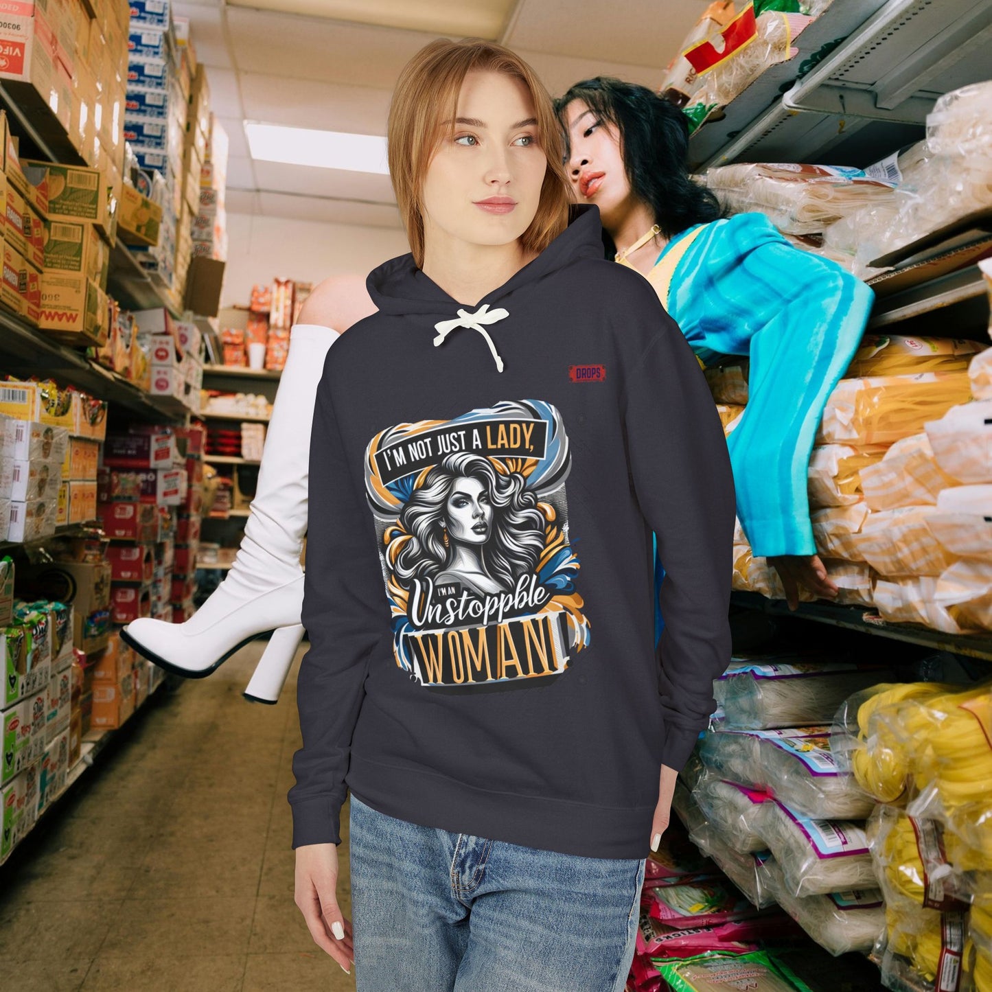 Unisex Lightweight Hooded Sweatshirt_ Series N8+ USMH PT2WW001_ SHD 004_ Limited Edition by WesternWaves: