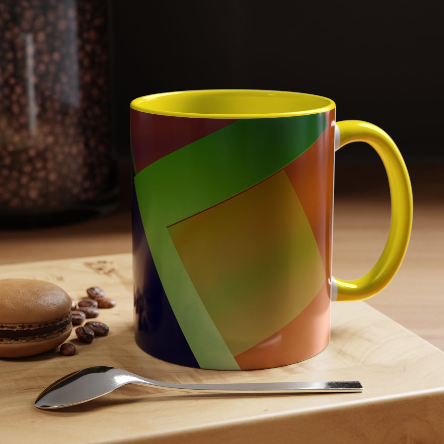Accent Coffee Mug 11, 15oz_ N3+ Series ACM11OZ PT2WW018_ Limited Edition Perfect Blend of Style by WesternWaves: