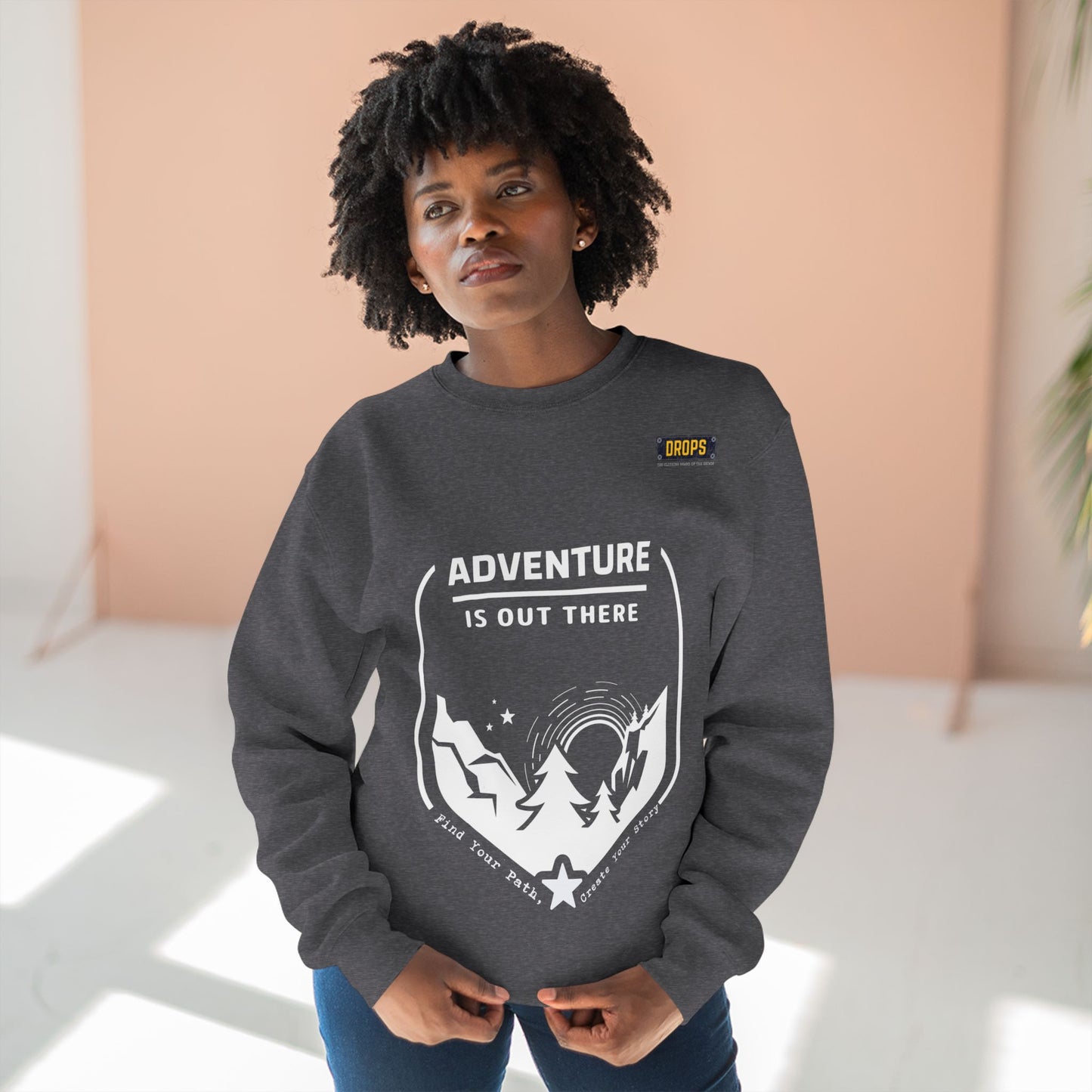 Unisex Crewneck Sweatshirt_ 04 July 2025_ Limited Edition Outdoor Gift for Adventure Lovers by WesternWaves: