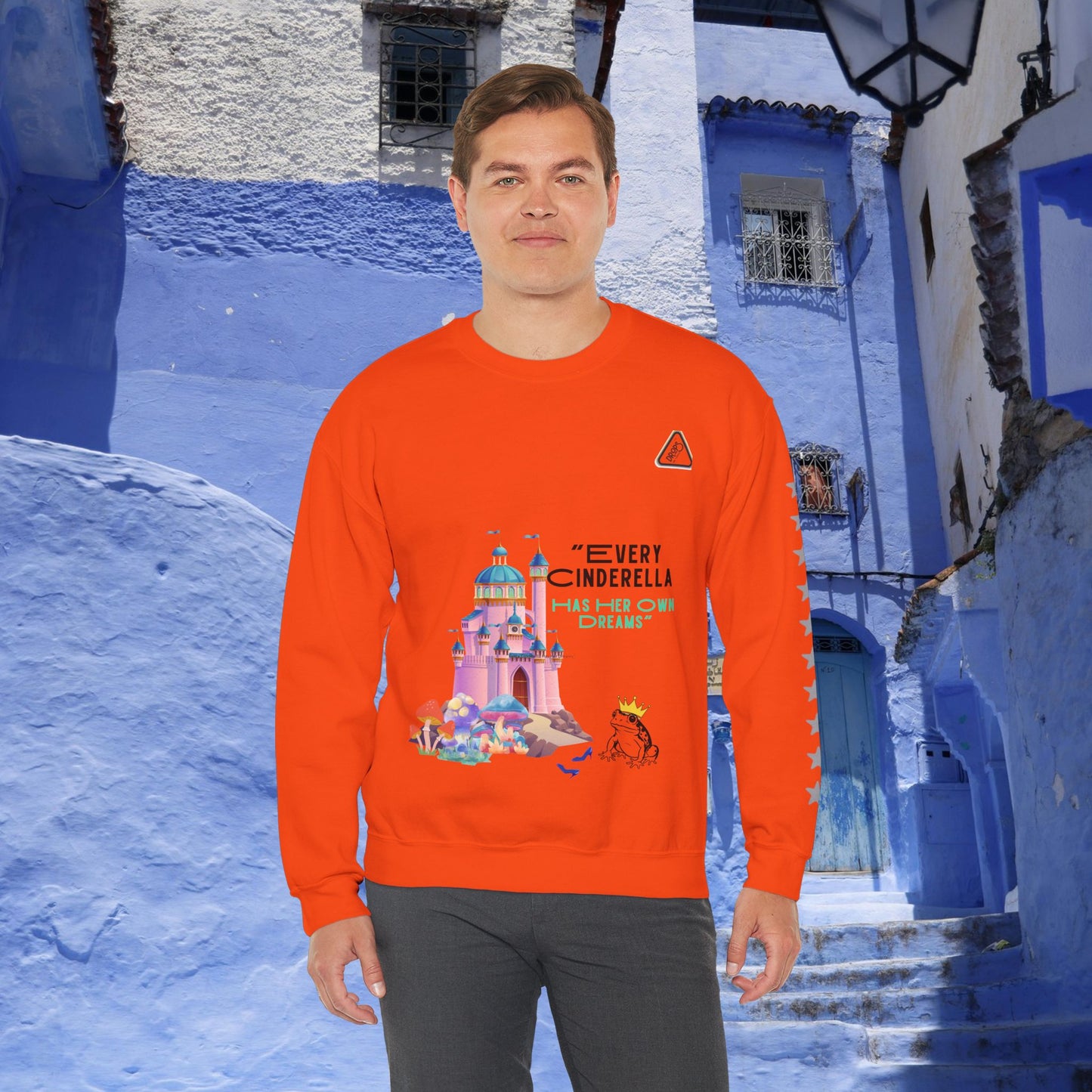 Unisex Heavy Blend™ Crewneck Sweatshirt_ N2 Series UHBCSS PT2WW007_ Limited Edition Pure Luxury By WesternWaves: