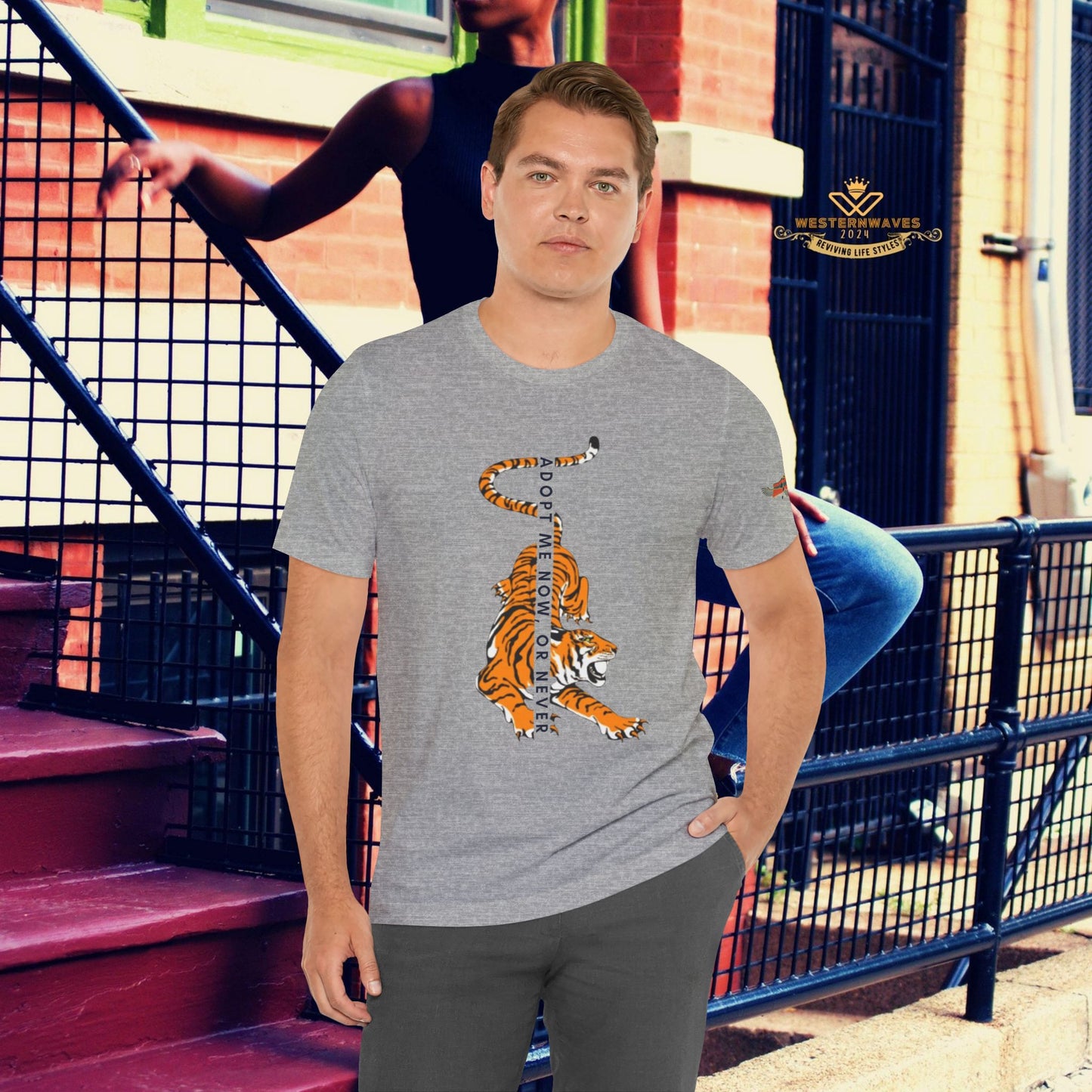 Unisex Jersey Short Sleeve Tee_ N2 Series PT2WW003_Limited Edition by WesternWaves: