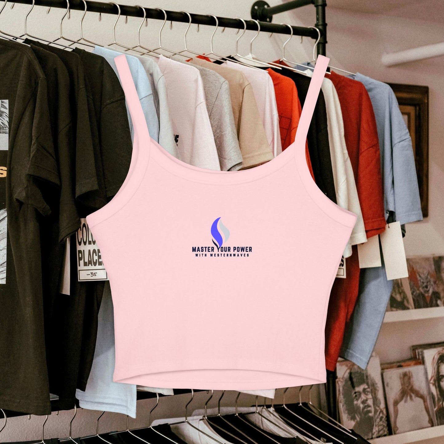 Tank Top for Women _Ethically Made Cotton Blend Fabric XS-2XL_N2+ Series SPW TT4W PT2WW001_ Limited Edition Comfort & Style by WesternWaves:.