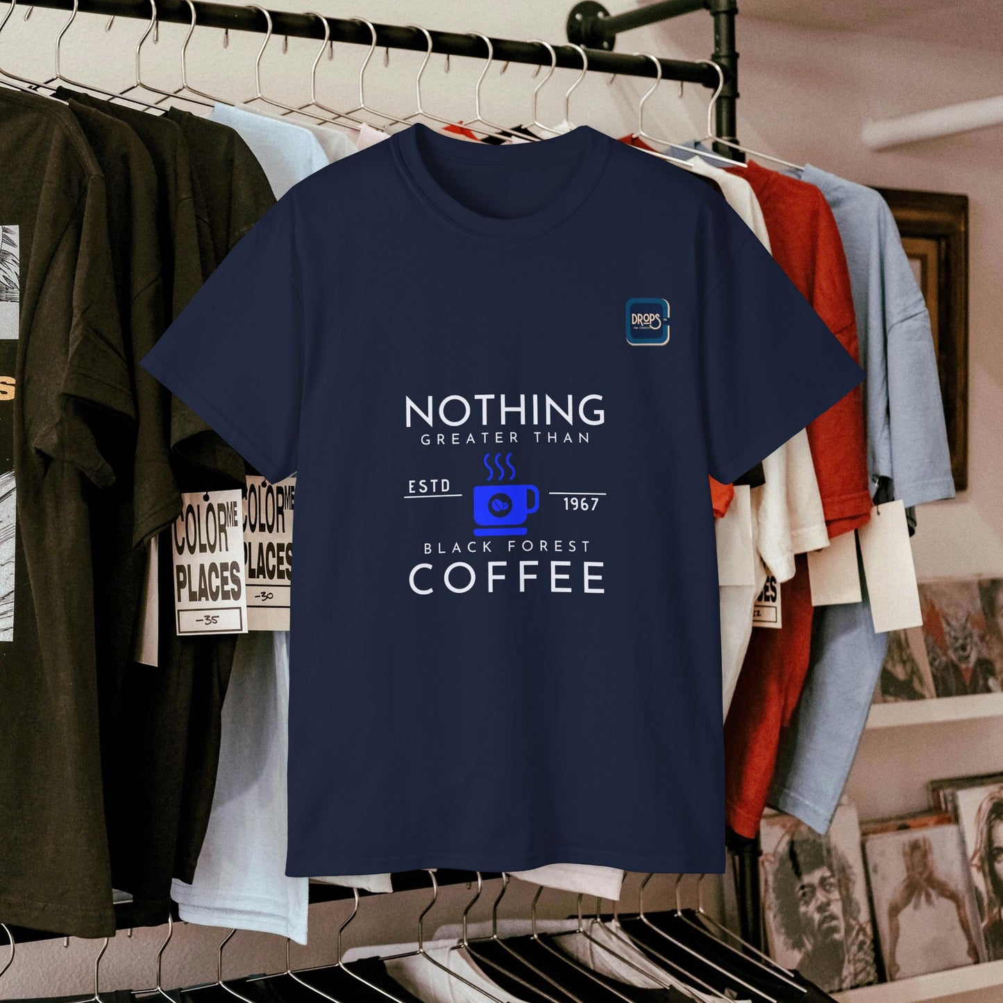 Unisex Ultra Cotton Tee_ Classic Comfort Unleashed_ N2+ Series USUCTEE PT2WW006_ Limited Edition Maximum Comfort & Style by WesternWaves: