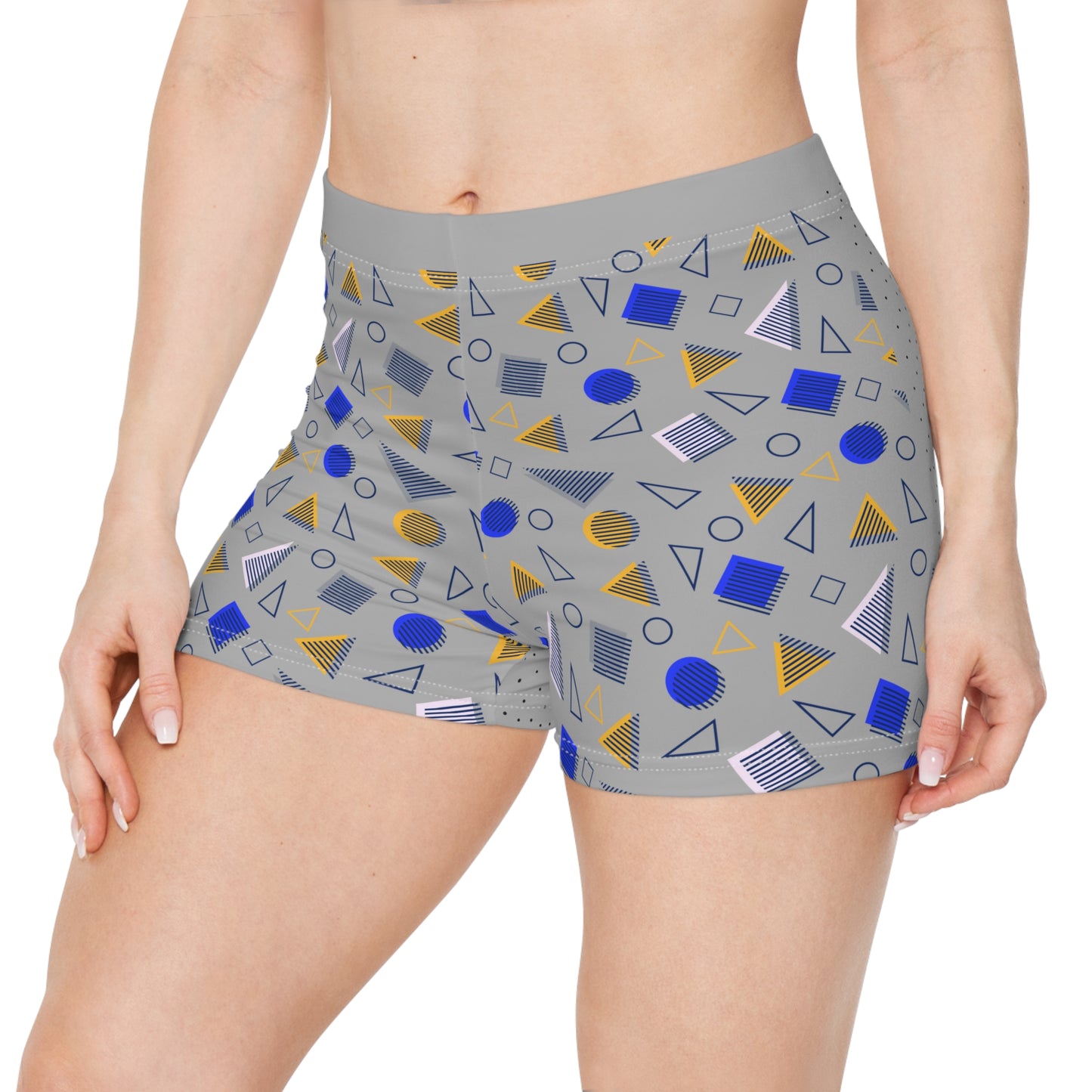 Women's Shorts AOP_ N+ Series WS(AOP) PT2WW002_ Summer Breeze Women's Moisture-Wicking Shorts_ Limited Edition by WesternWaves:
