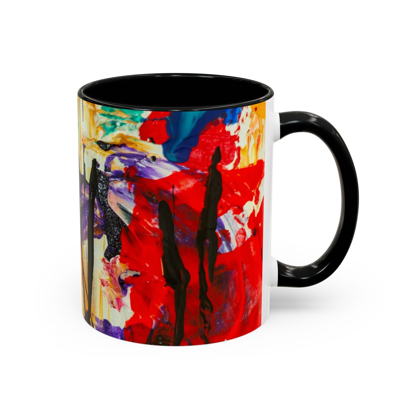Accent Coffee Mug (11, 15oz)_ N2+ Series ACMUG PT2WW002_ Limited Edition Mug by WesternWaves: