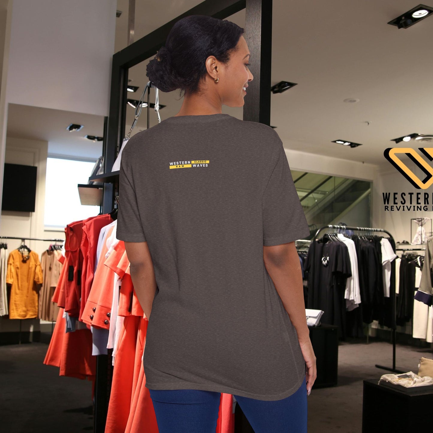 Unisex District® Re-Tee®_ N Series USDRR_ PT2WW002_ Sustainable Style by WesternWaves:
