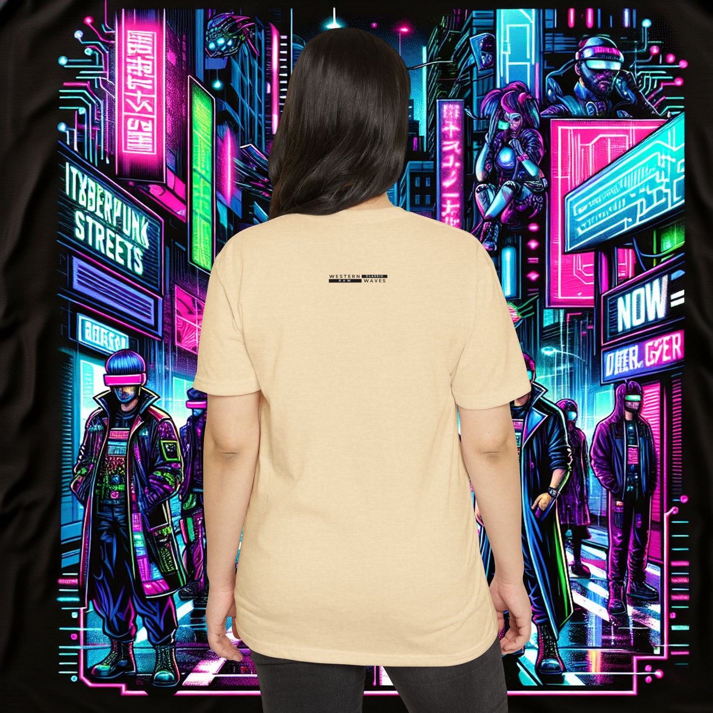Unisex CVC Jersey T-shirt_ N8+ Series USCVCJTS PT2WW001_ Limited Edition CVC T-shirt by WesternWaves: