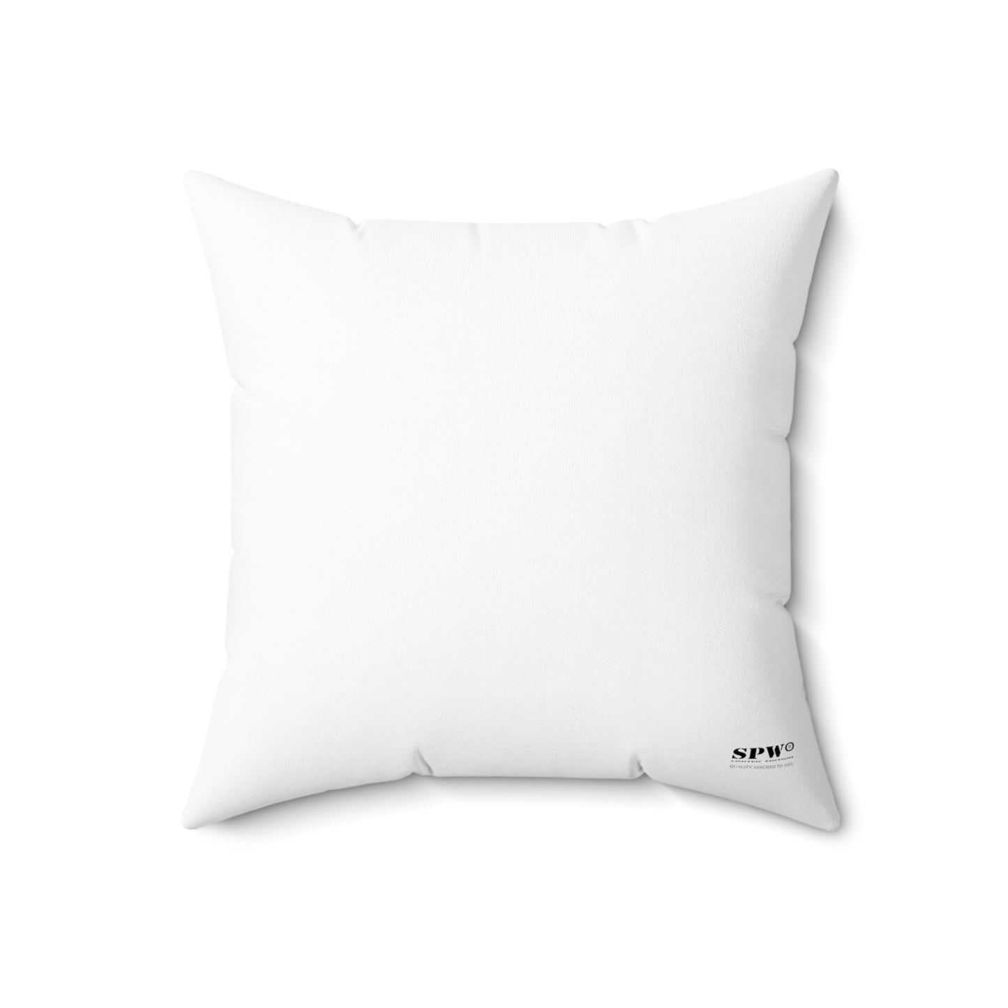 Spun Polyester Square Pillow_ N3+ Series SPSP PT2WW003_ Personalized Limited Edition