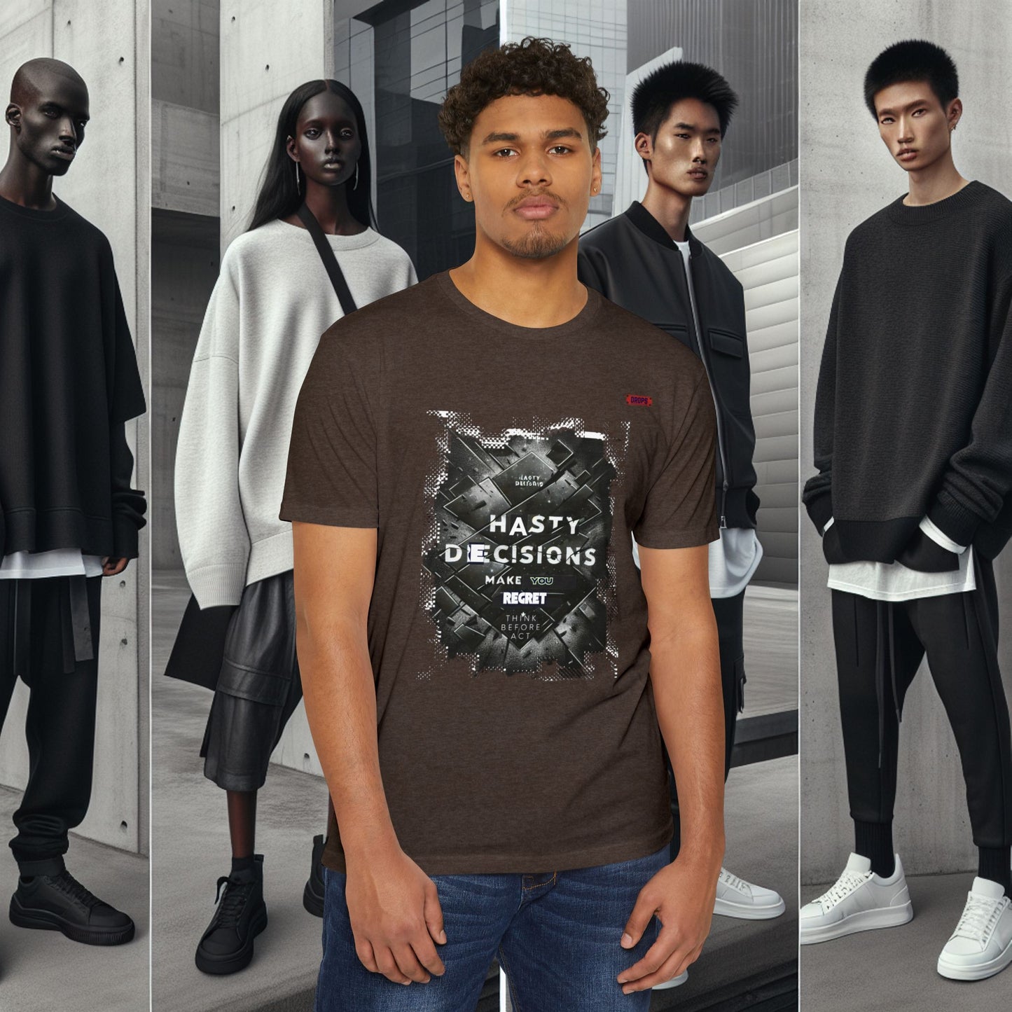 Unisex CVC Jersey T-shirt_ N8+ Series USCVCJTS PT2WW001_ Limited Edition CVC T-shirt by WesternWaves: