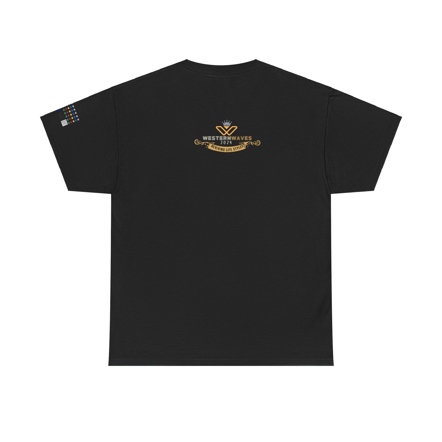 Unisex Heavy Cotton Tee_ Crafted from premium 100% cotton_ N+ Series UHCT PT2WV006_ Limited Edition by WesternWaves: