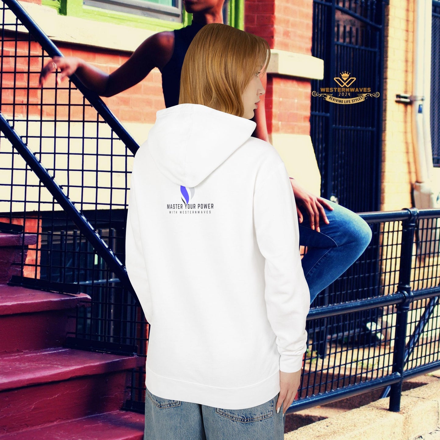 Unisex Lightweight Hooded Sweatshirt – N3+ Series USLWHSS PT2WW012_ Limited Edition Crafted Comfort by WesternWaves: