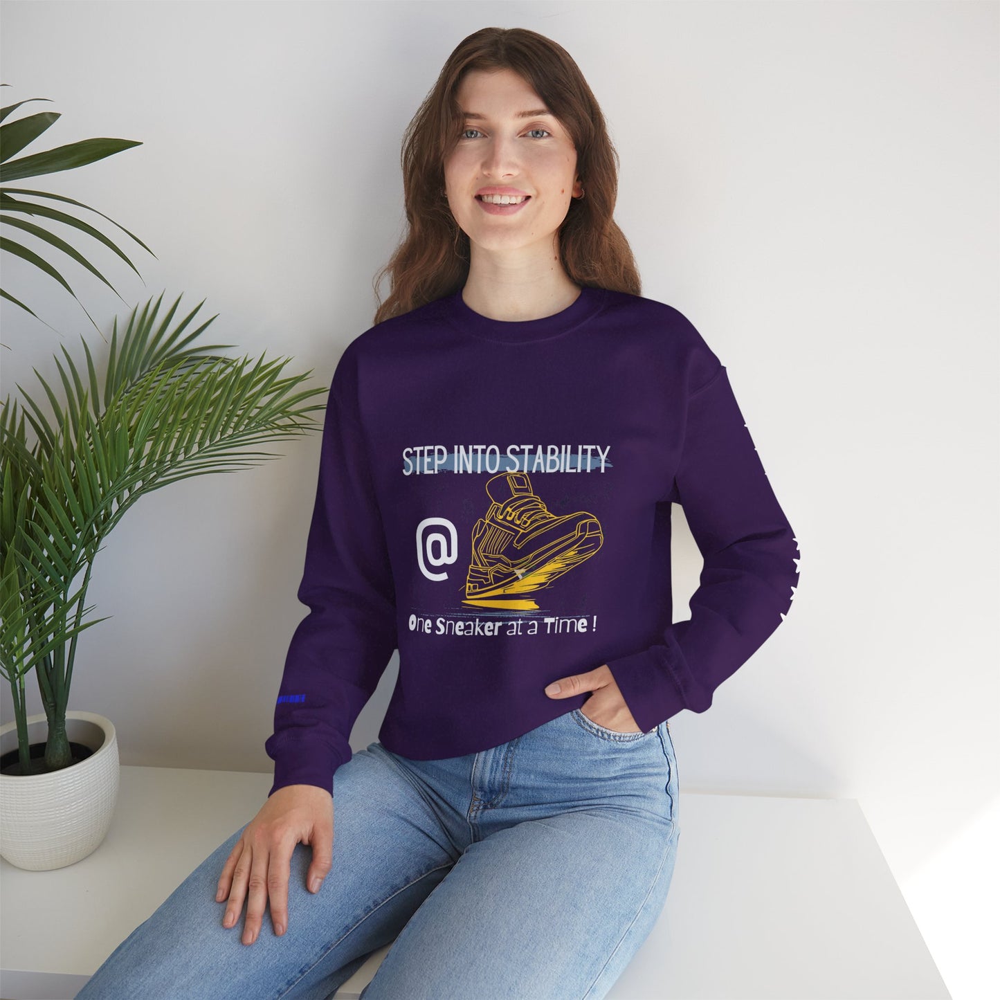 Unisex Heavy Blend™ Crewneck Sweatshirt_ N3+ Series UHBCSS PT2WW033_ Limited Edition Pure Luxury By WesternWaves: