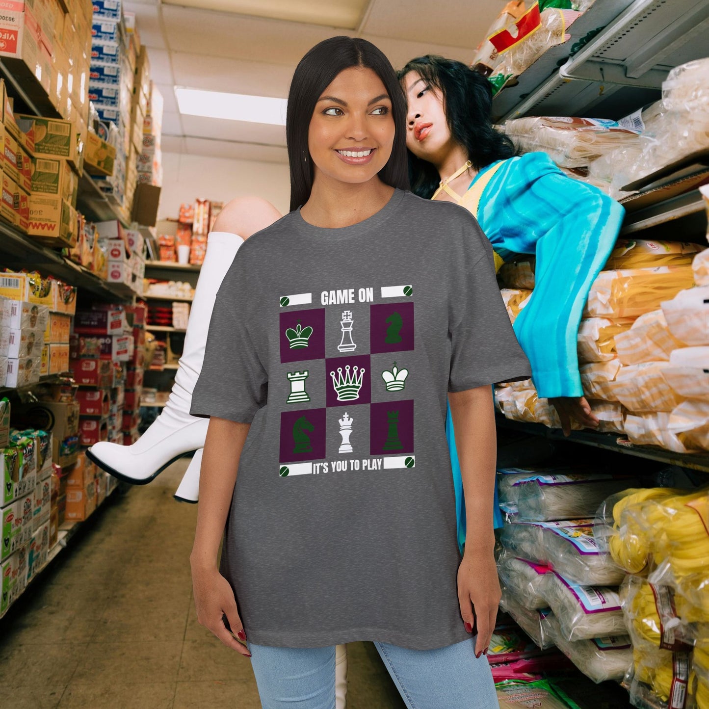 Unisex Heavy Oversize Tee_ N3+ Series USHBOZTEE Pt2WW001_ Limited Edition Oversized Tees by WesternWaves: