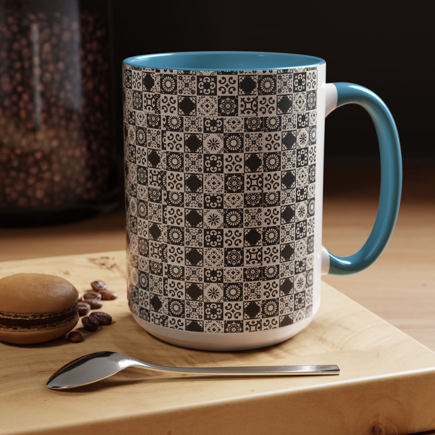 11oz Accent Mug_ N2 Series 11OZACM PT2WW001_ Limited Edition Perfect Blend of Style by WesternWaves: