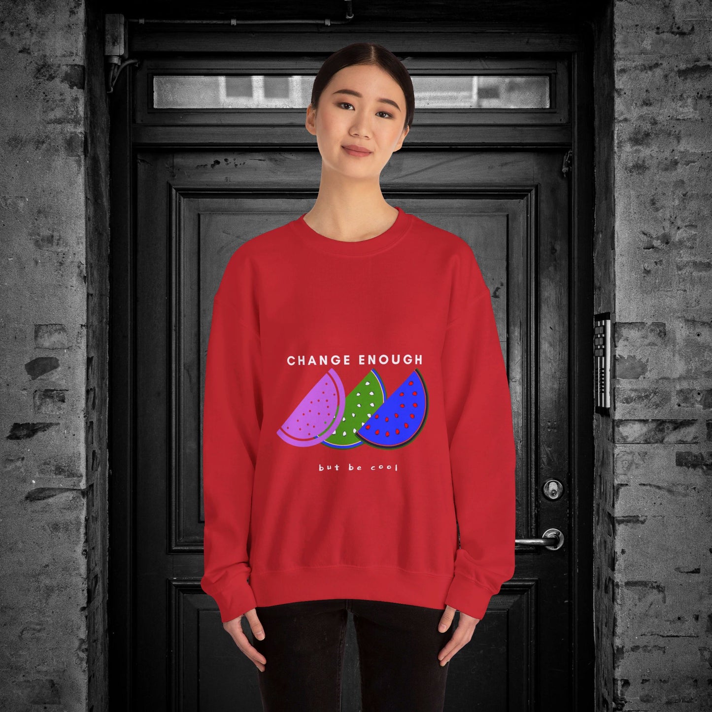 Unisex Heavy Blend™ Crewneck Sweatshirt_ N2+ Series UHBCSS PT2WW003_L imited Edition Pure Luxury for Every Occasion by WesternWaves: