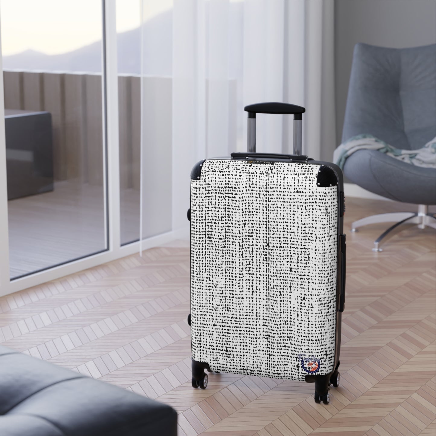 Suitcase_ For Effortless Travel in Elegance Motion_ N2+ Series SC-PT2WW001_ Limited Edition by WesternWaves: