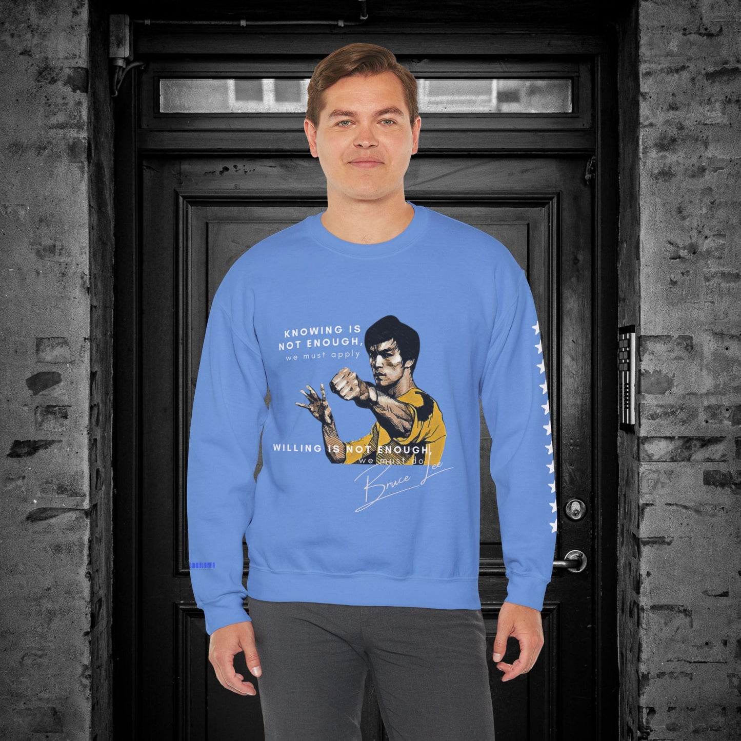 Unisex Heavy Blend™ Crewneck Sweatshirt_ N2+ Sports Series UHBCSS PT2WW009_ Limited Edition ‘Zeztz’ Brand Sports Elements by WesternWaves:
