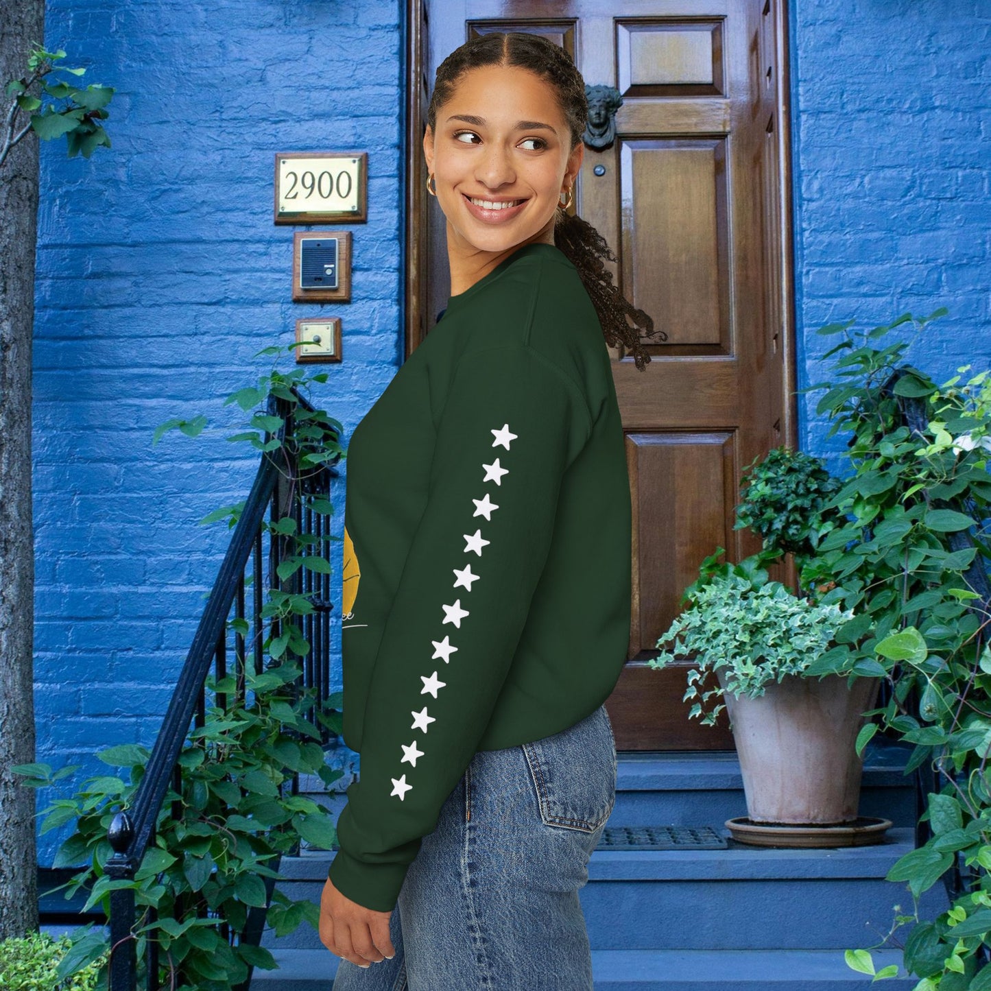 Unisex Heavy Blend™ Crewneck Sweatshirt_ N2+ Sports Series UHBCSS PT2WW009_ Limited Edition ‘Zeztz’ Brand Sports Elements by WesternWaves: