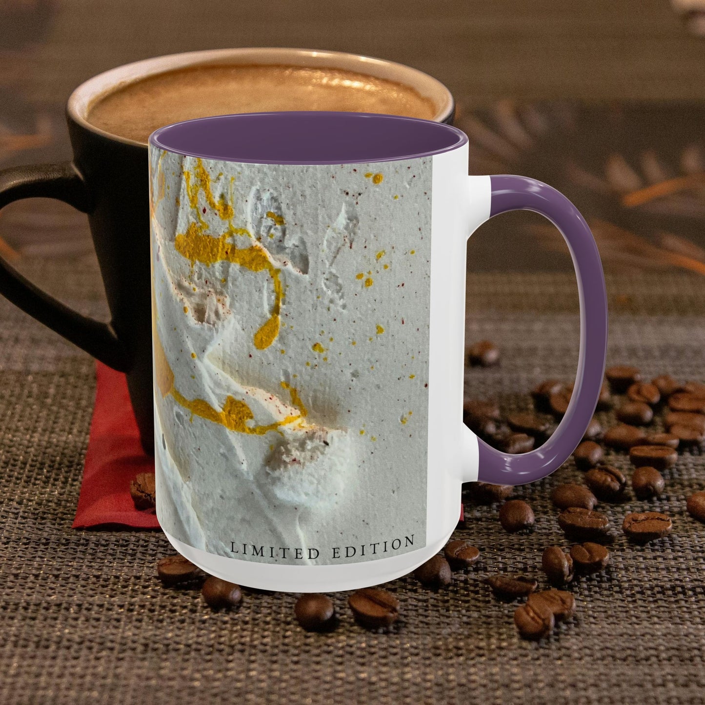 Accent Coffee Mug 11oz_ NSeries ACM11OZ PT2WW015_ Vibrant Limited Edition Design by WesternWawes