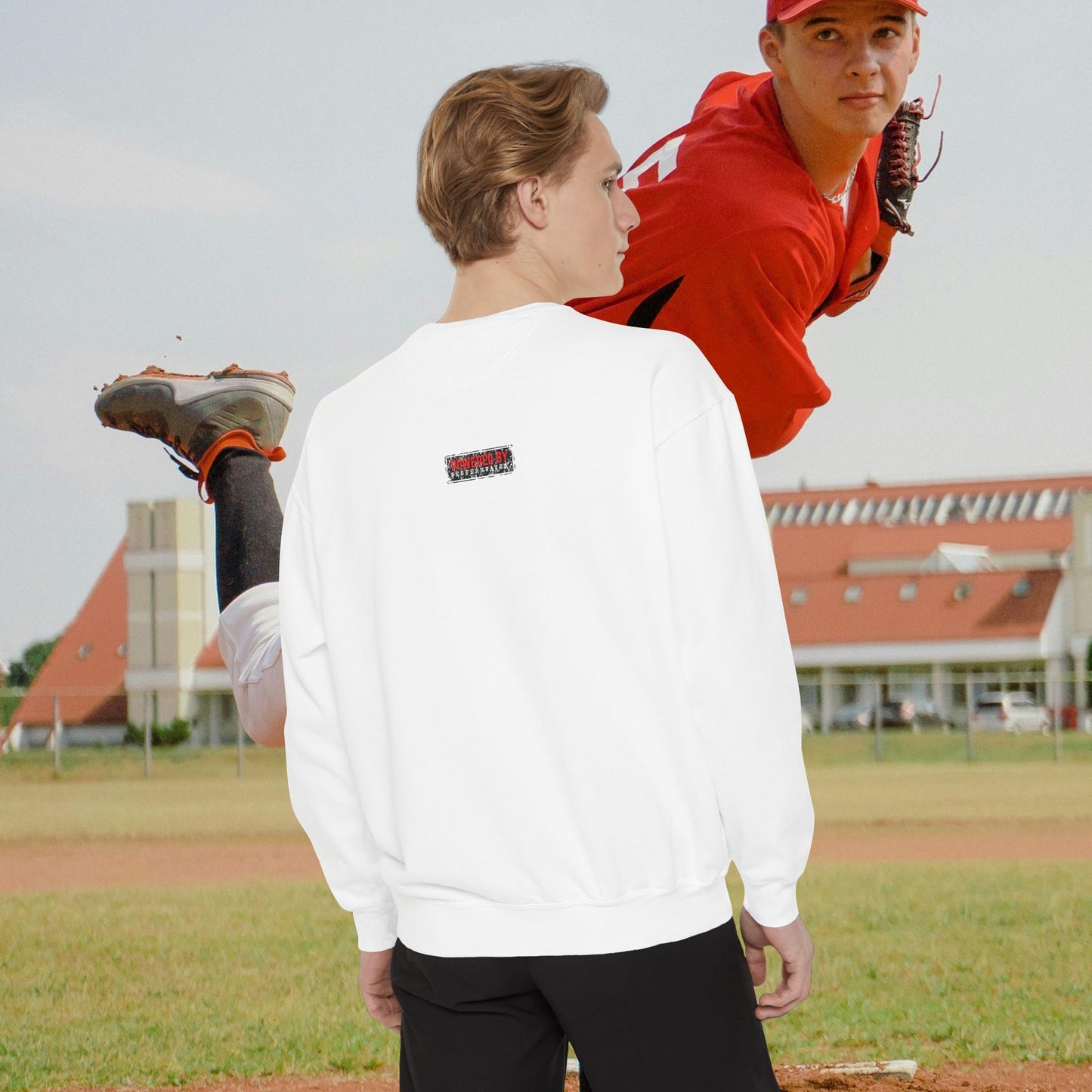 Unisex Garment-Dyed Sweatshirt_ N2 Series USGDSS PT2WW002_ Limited Edition Masterpiece of ‘ZeztZ’ Sports Brand _ Luxury & Casual Comfort by WesternWaves: