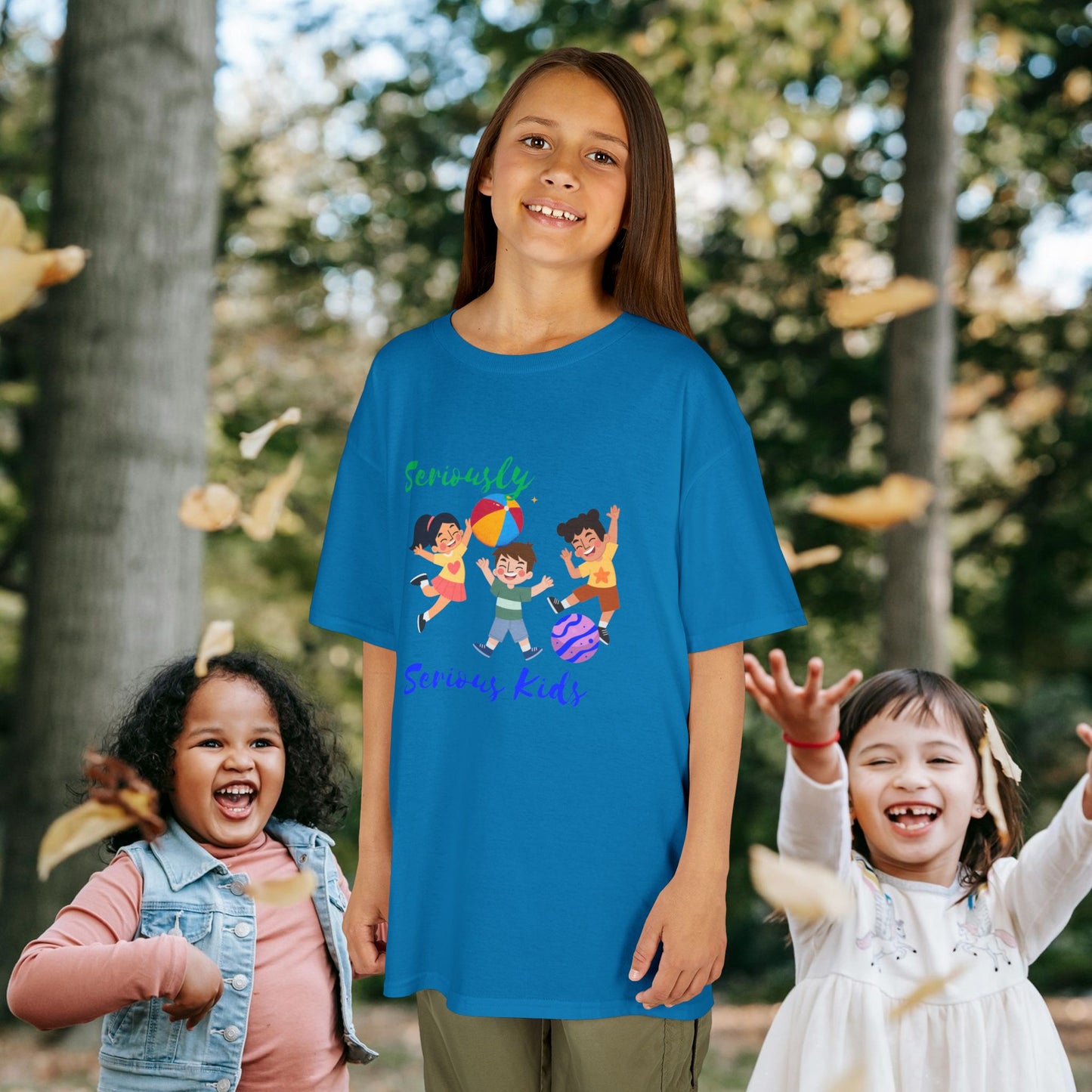 Kids Heavy Cotton™ Tee_ N3+ Series KHCT PT2WW001_ Limited Edition Durable Comfort for Every Adventure by WesternWaves: