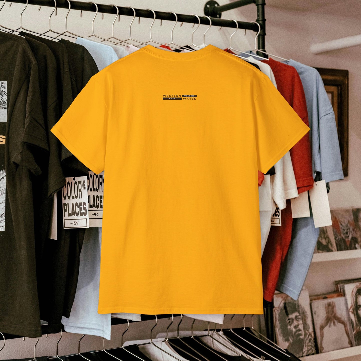 Unisex Ultra Cotton Tee_ 18 June 205_ Limited Edition Casual Wearin Vintage Style by WesternWaves: