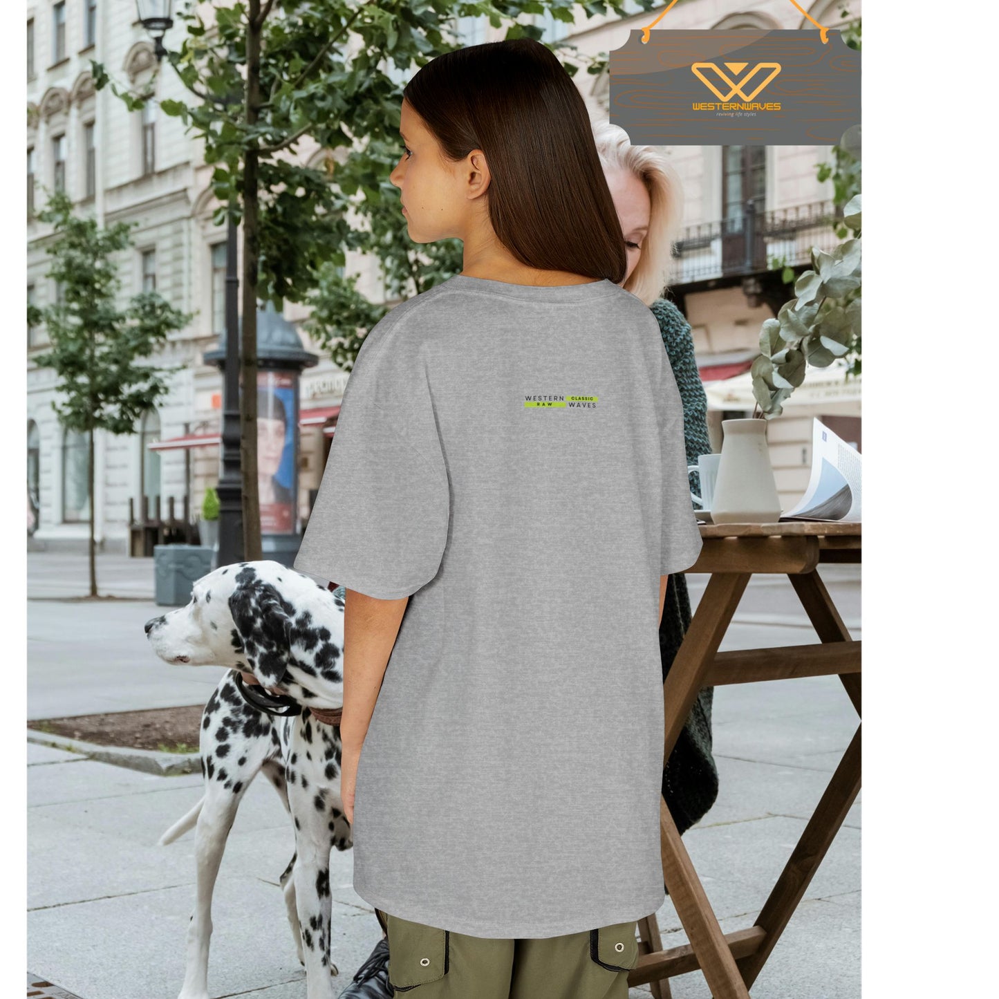 Kids Heavy Cotton™ Tee_ N2+ Series KHCT PT2WW008_ Limited Edition Durable Comfort for Every Adventure by WesternWaves: