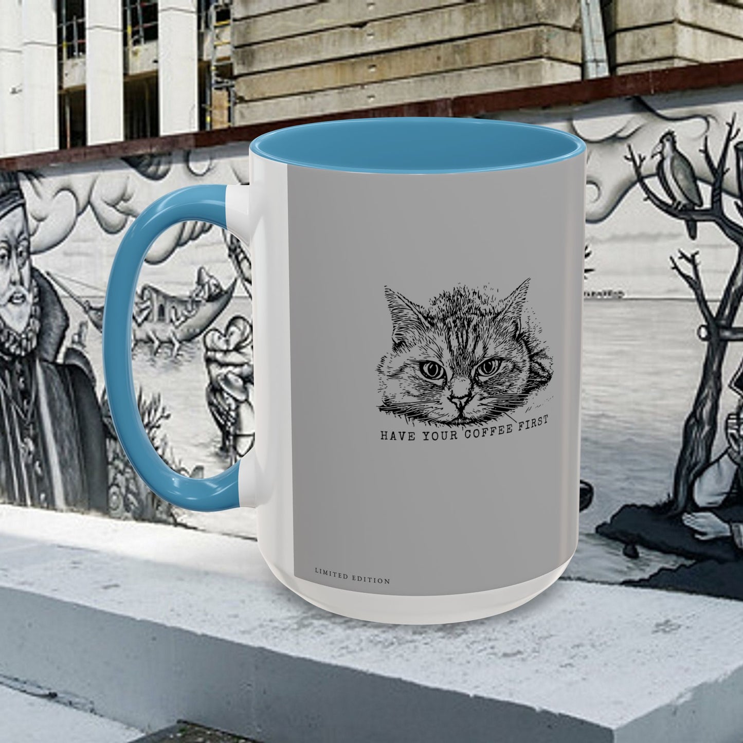 Accent Coffee Mug 11, 15oz_ N3+ Series ACM11OZ PT2WW015B_ Limited Edition Perfect Blend of Style by WesternWaves: