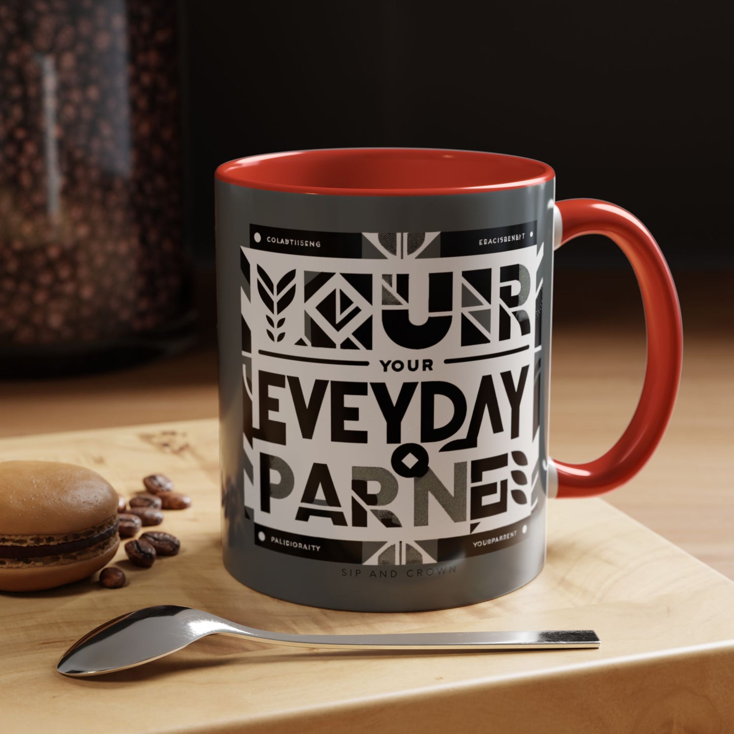 Accent Coffee Mug 11oz _ N3* Series ACM11OZ PT2WW021_ Limited Edition Perfect Blend of Style by WesternWaves: