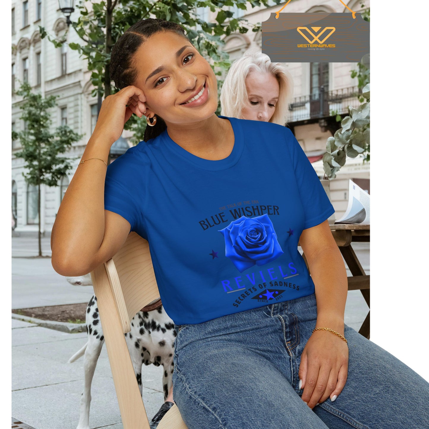 Unisex Softstyle T-Shirt_ N3+ Series USSTS FT2WW005_ Limited Edition Redefines & Relaxation by WesternWaves: