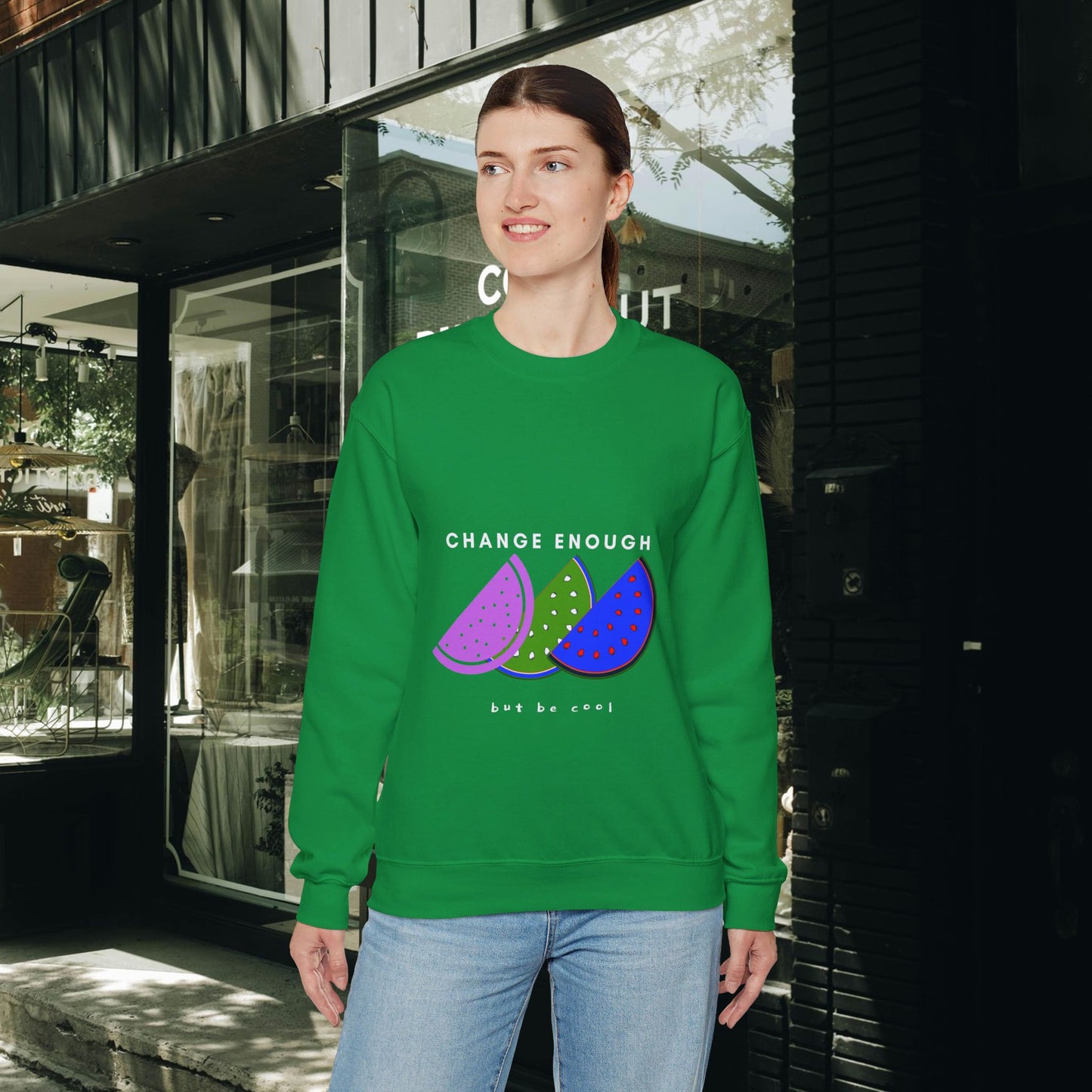 Unisex Heavy Blend™ Crewneck Sweatshirt_ N2+ Series UHBCSS PT2WW003_L imited Edition Pure Luxury for Every Occasion by WesternWaves: