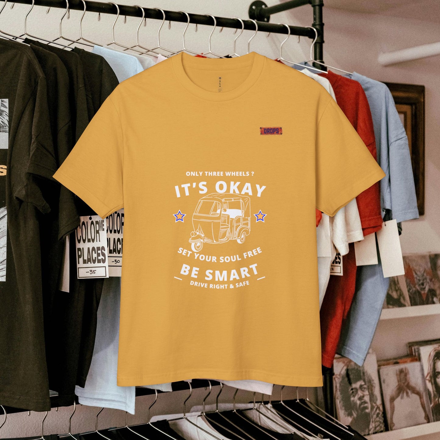 Unisex Garment-Dyed Heavyweight Cotton Tee_ N2 Series USGDHWCTEE PT2WW002_ Limited Edition Statement of Style by WesternWaves: