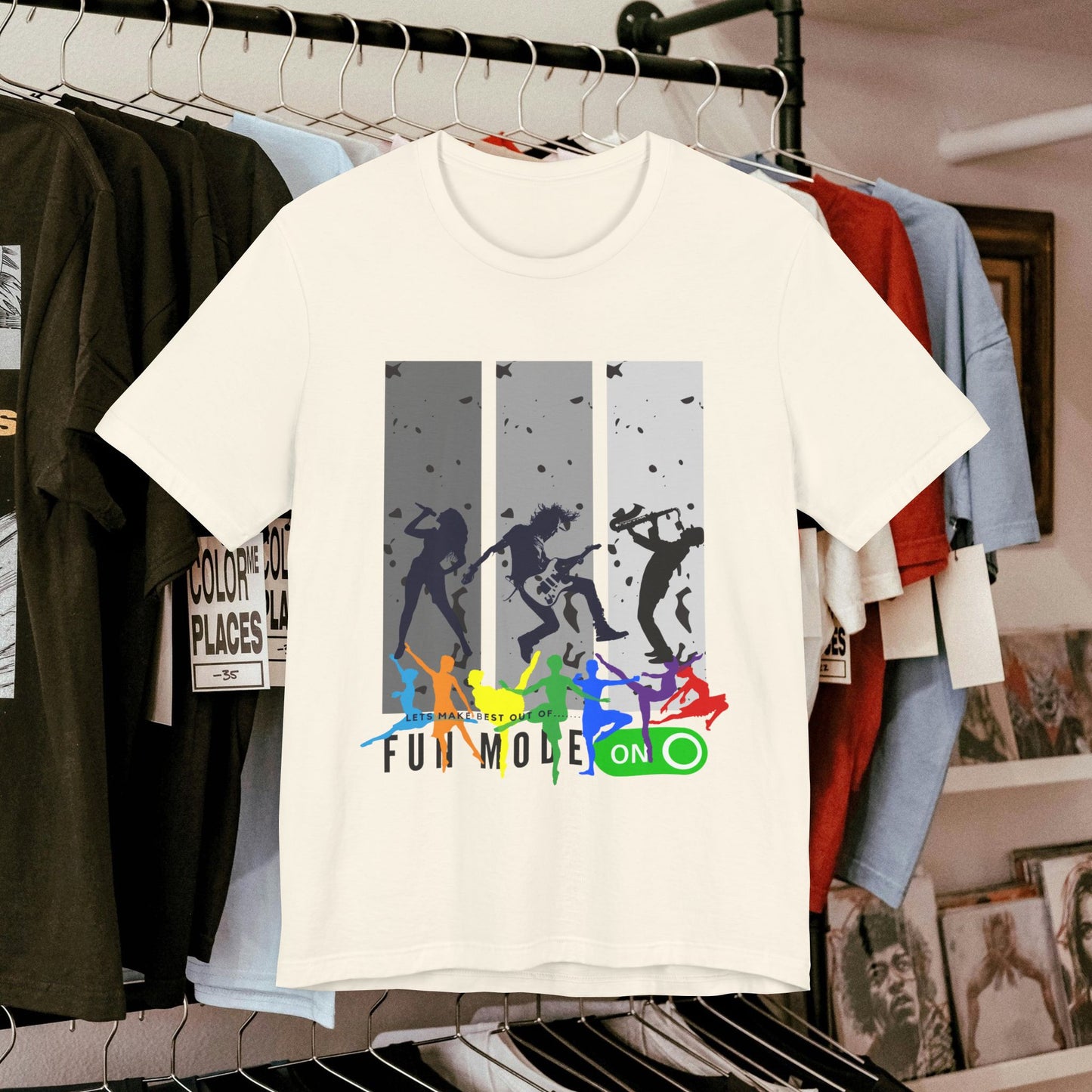 Unisex Jersey T-Shirt_ N+ Series USJTS PT2WP002_ Limited Edition T-Shirt by WesternWaves: