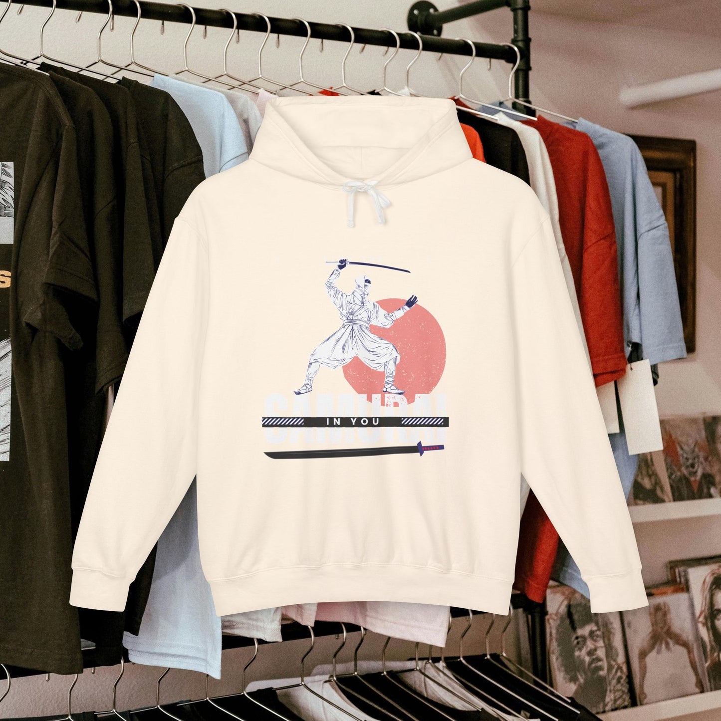Unisex Lightweight Hooded Sweatshirt – N2+ Series USLWHSS PT2WW008_ Limited Edition Crafted Comfort by WesternWaves: