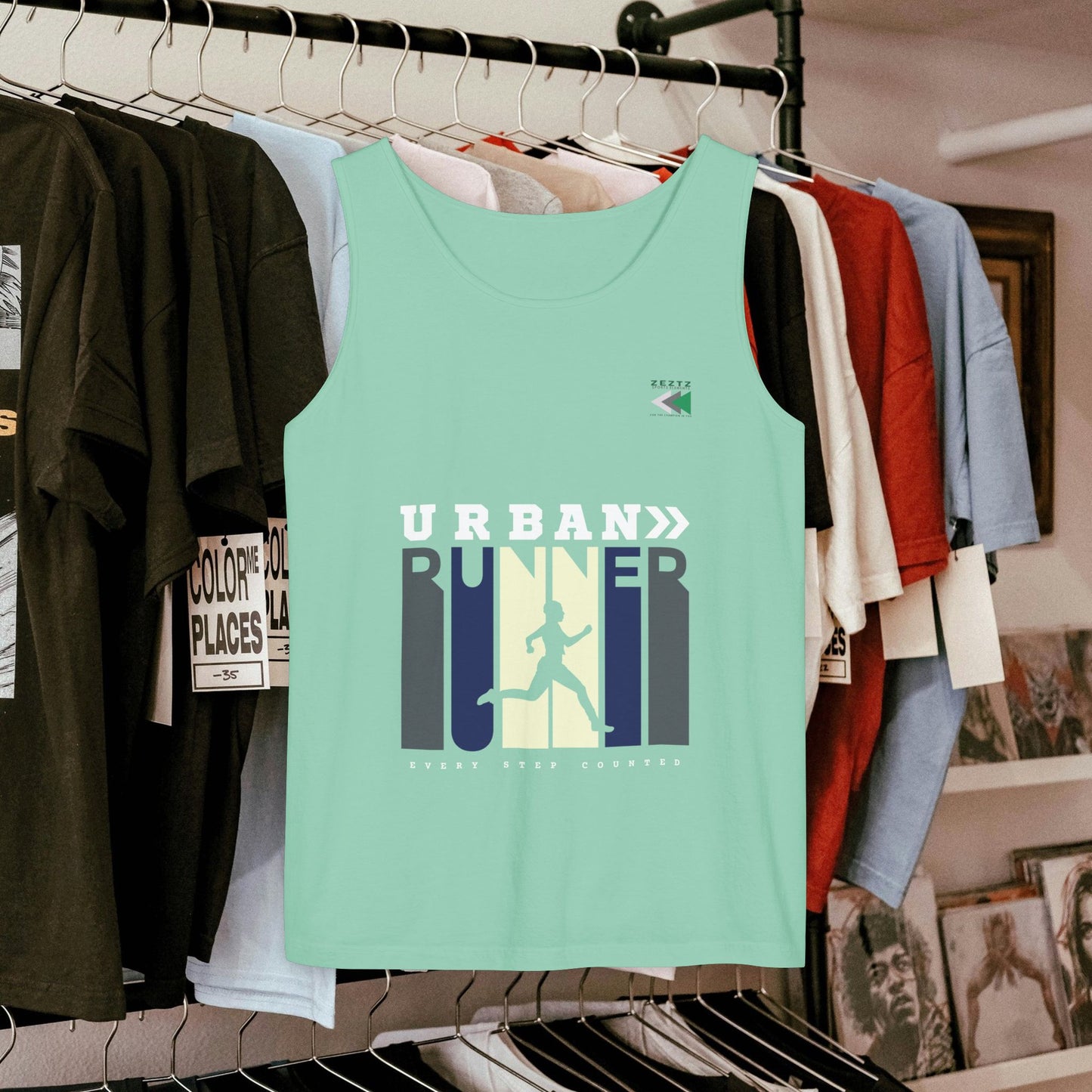 Unisex Garment-Dyed Tank Top_ 27 June 2025_ Limited Edition Summer Sports Apparel by WesternWaves: